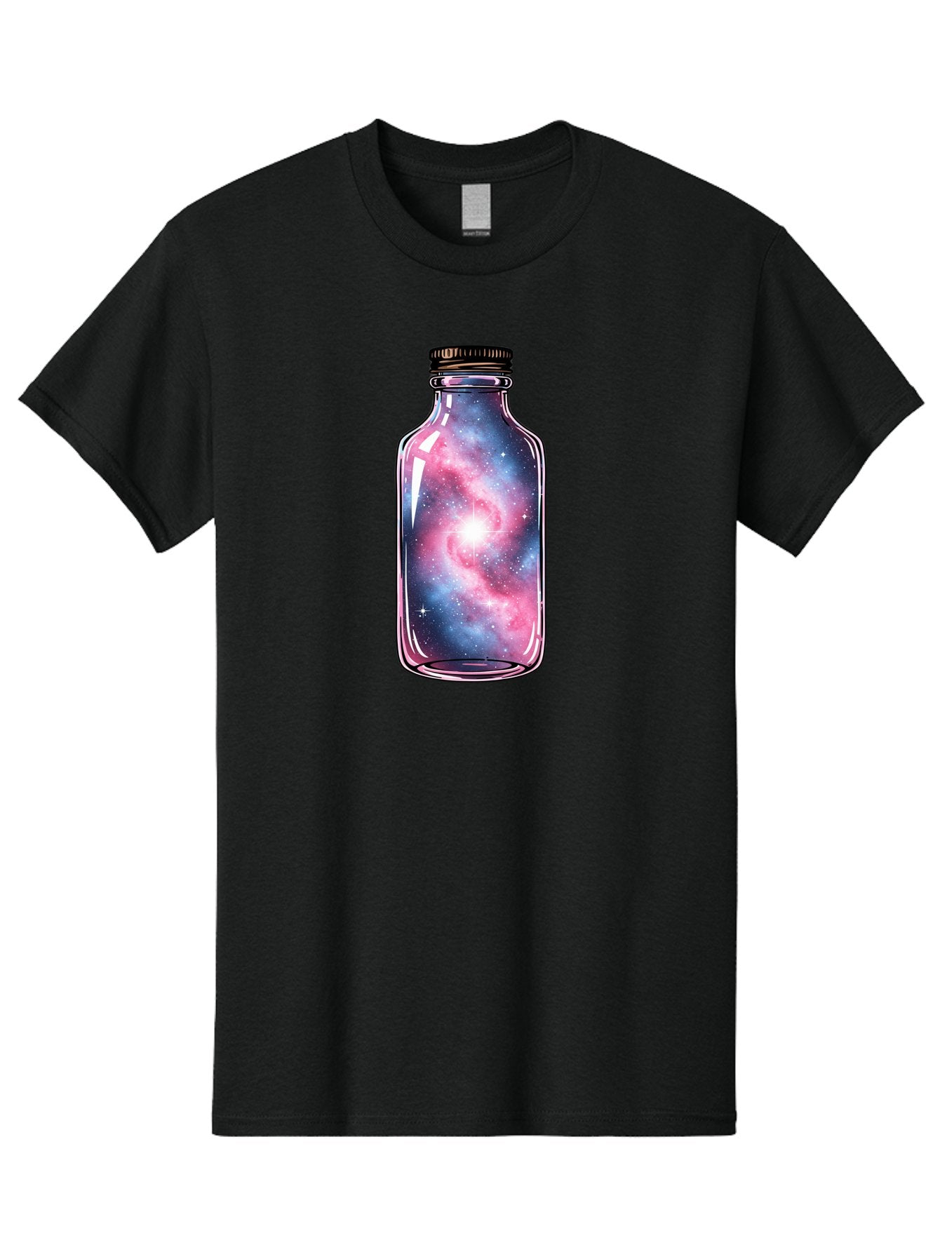 Galaxy-In-A-Bottle-17 Men'S Graphic Tee, 100% Cotton, Comfortable Casual Summer Wear, Machine Washable, Vintage Camera, Old Camera, Antique Camera, Black Camera, Classic Photography, Photography Equipment, Nostalgic Device, Film Camera, Bai971 13