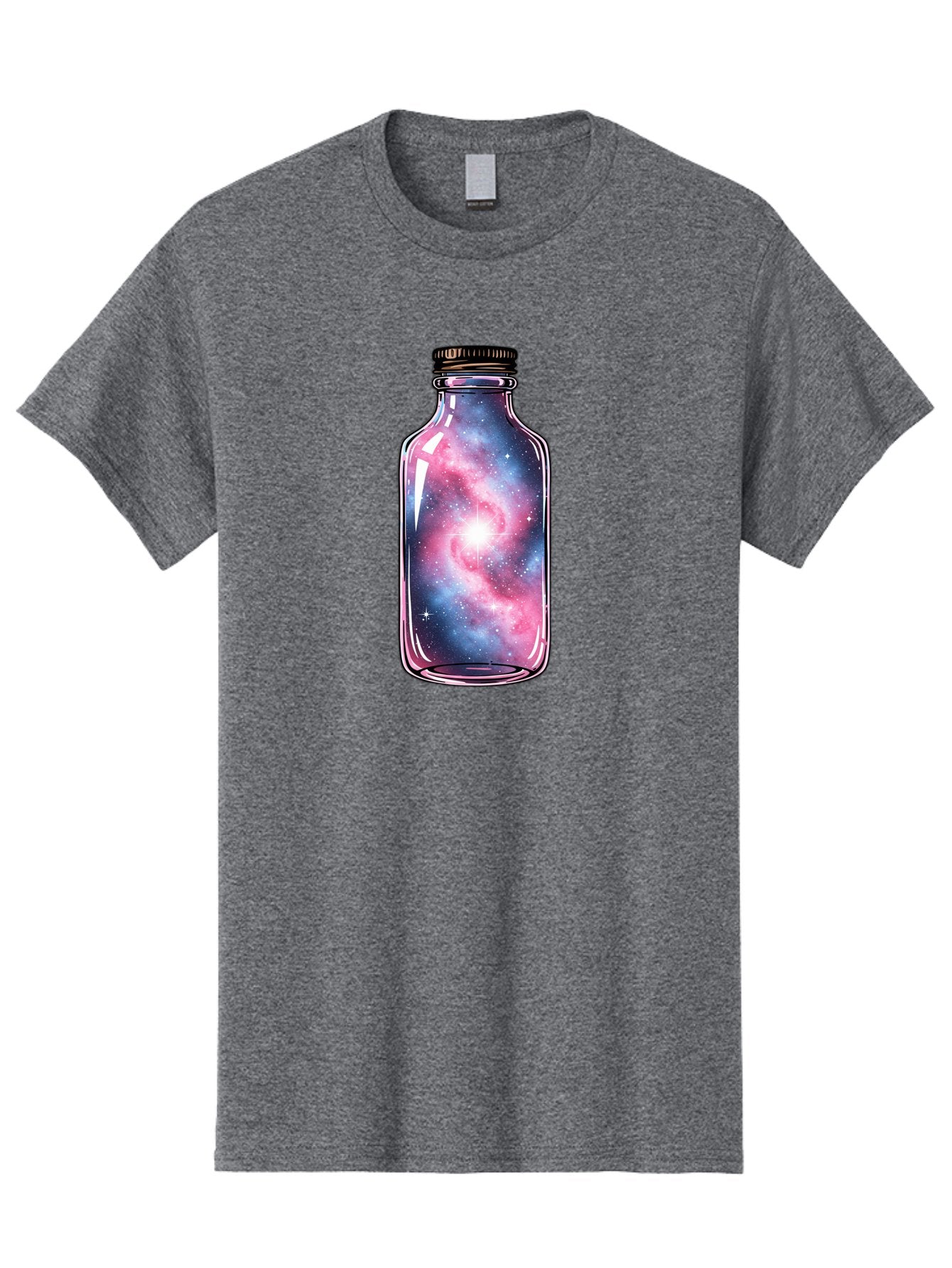 Galaxy-In-A-Bottle-17 Men'S Graphic Tee, 100% Cotton, Comfortable Casual Summer Wear, Machine Washable, Vintage Camera, Old Camera, Antique Camera, Black Camera, Classic Photography, Photography Equipment, Nostalgic Device, Film Camera, Bai971 3
