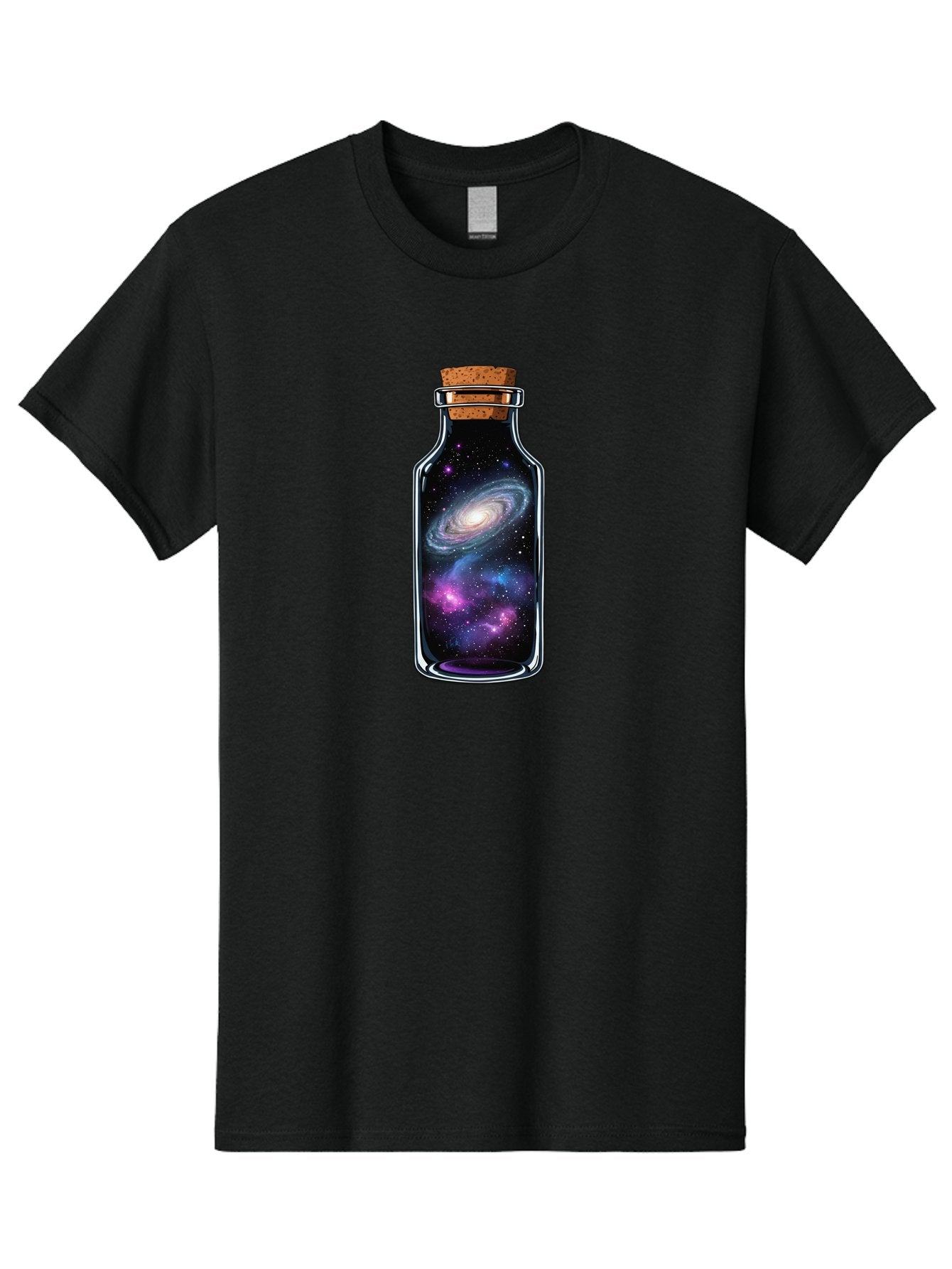 Galaxy-In-A-Bottle-2 Men'S Graphic Tee, 100% Cotton, Comfortable Casual Summer Wear, Machine Washable, Vintage Camera, Old Camera, Antique Camera, Black Camera, Classic Photography, Photography Equipment, Nostalgic Device, Film Camera, Bai974 12