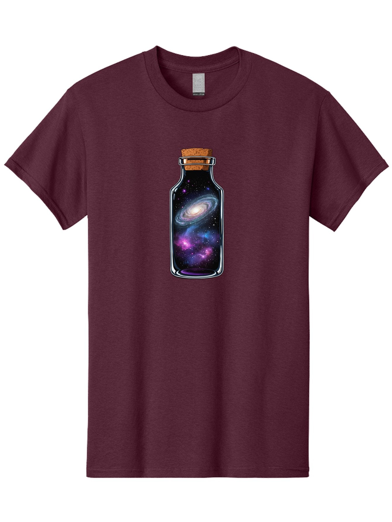 Galaxy-In-A-Bottle-2 Men'S Graphic Tee, 100% Cotton, Comfortable Casual Summer Wear, Machine Washable, Vintage Camera, Old Camera, Antique Camera, Black Camera, Classic Photography, Photography Equipment, Nostalgic Device, Film Camera, Bai974 3