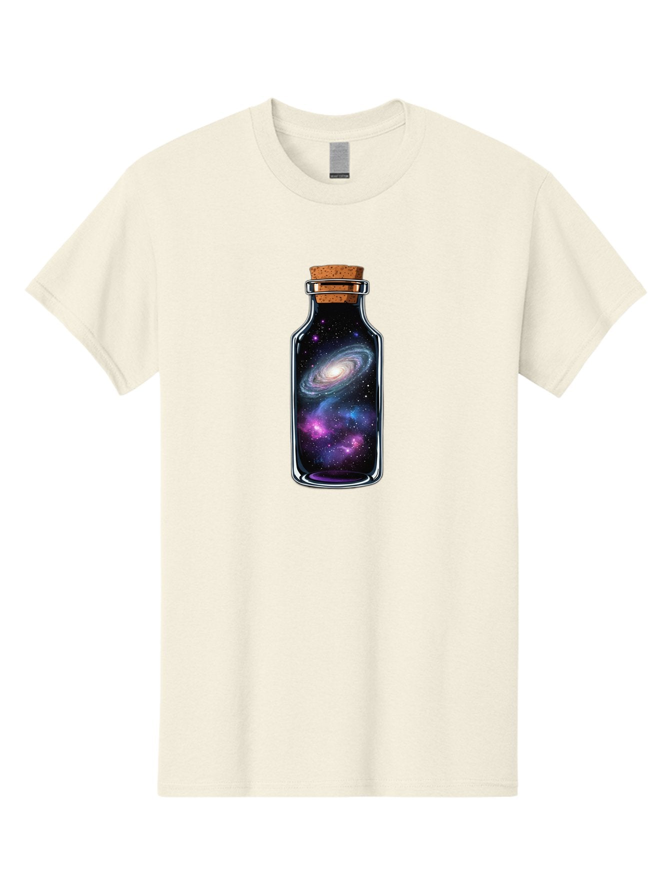 Galaxy-In-A-Bottle-2 Men'S Graphic Tee, 100% Cotton, Comfortable Casual Summer Wear, Machine Washable, Vintage Camera, Old Camera, Antique Camera, Black Camera, Classic Photography, Photography Equipment, Nostalgic Device, Film Camera, Bai974