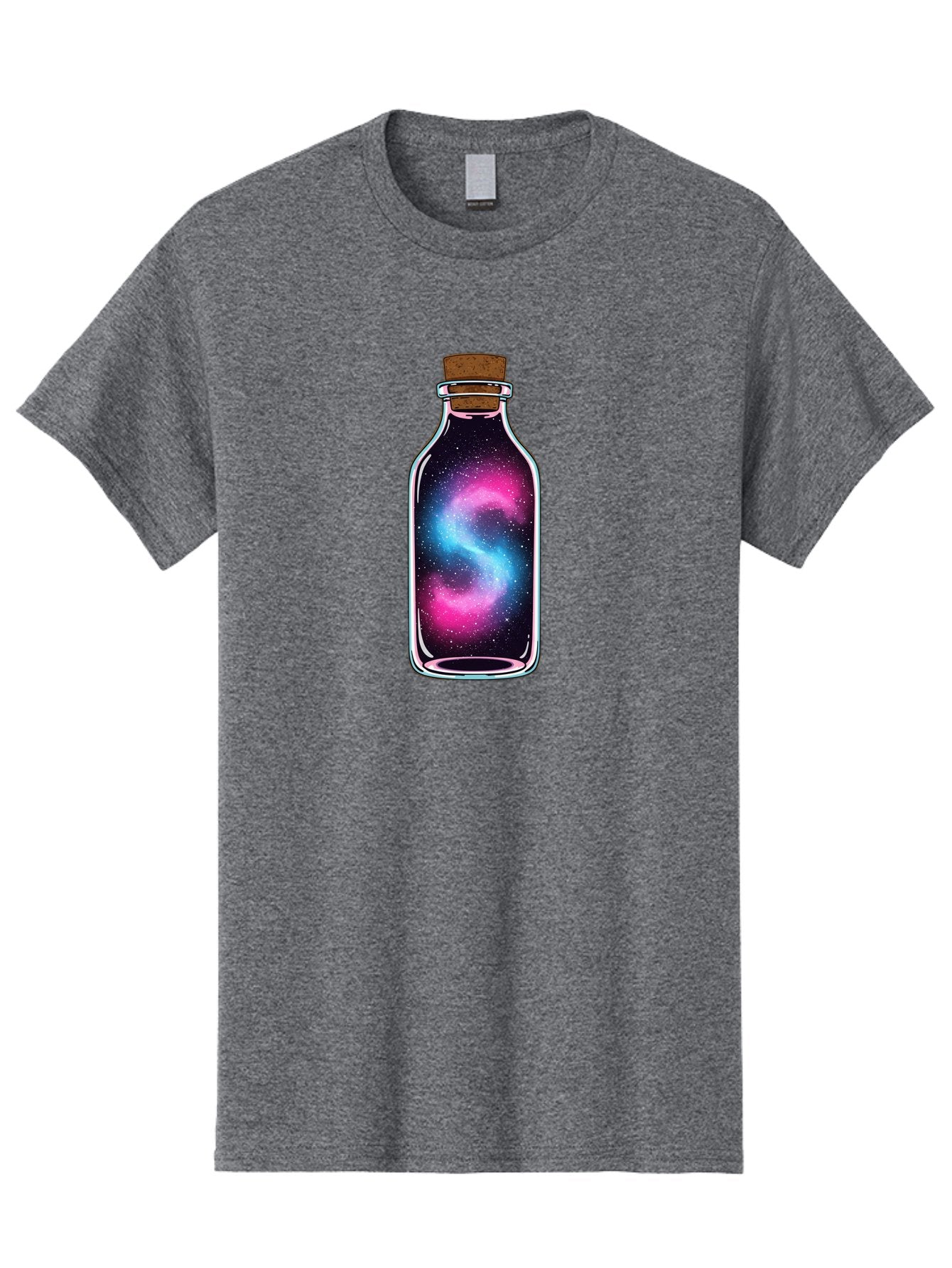 Galaxy-In-A-Bottle-20 Men'S Graphic Tee, 100% Cotton, Comfortable Casual Summer Wear, Machine Washable, Vintage Camera, Old Camera, Antique Camera, Black Camera, Classic Photography, Photography Equipment, Nostalgic Device, Film Camera, Bai975