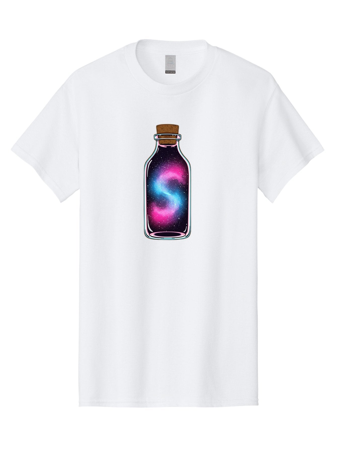 Galaxy-In-A-Bottle-20 Men'S Graphic Tee, 100% Cotton, Comfortable Casual Summer Wear, Machine Washable, Vintage Camera, Old Camera, Antique Camera, Black Camera, Classic Photography, Photography Equipment, Nostalgic Device, Film Camera, Bai975 3