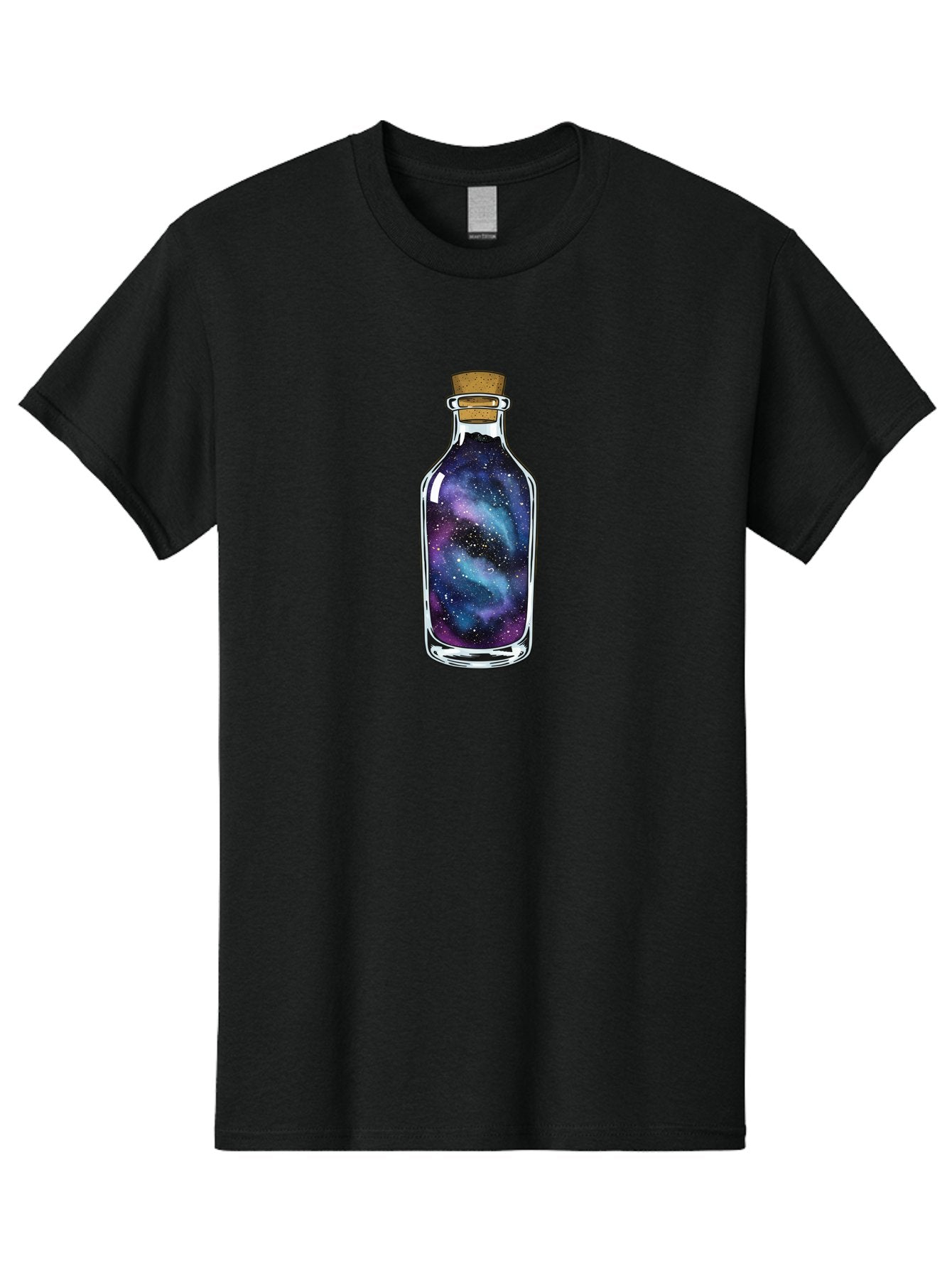 Galaxy-In-A-Bottle-23 Men'S Graphic Tee, 100% Cotton, Comfortable Casual Summer Wear, Machine Washable, Vintage Camera, Old Camera, Antique Camera, Black Camera, Classic Photography, Photography Equipment, Nostalgic Device, Film Camera, Bai978 8