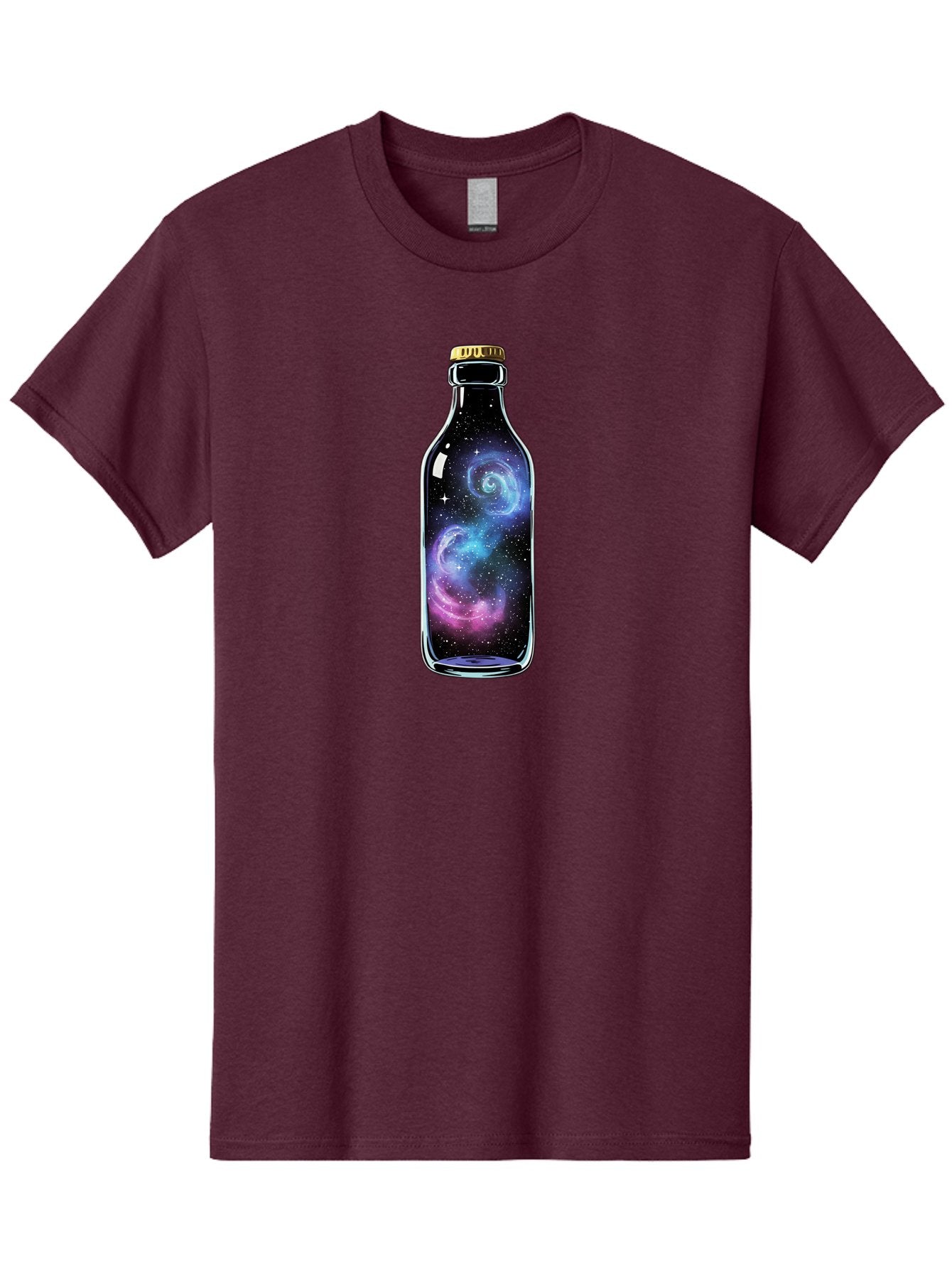 Galaxy-In-A-Bottle-28 Men'S Graphic Tee, 100% Cotton, Comfortable Casual Summer Wear, Machine Washable, Vintage Camera, Old Camera, Antique Camera, Black Camera, Classic Photography, Photography Equipment, Nostalgic Device, Film Camera, Bai983 3