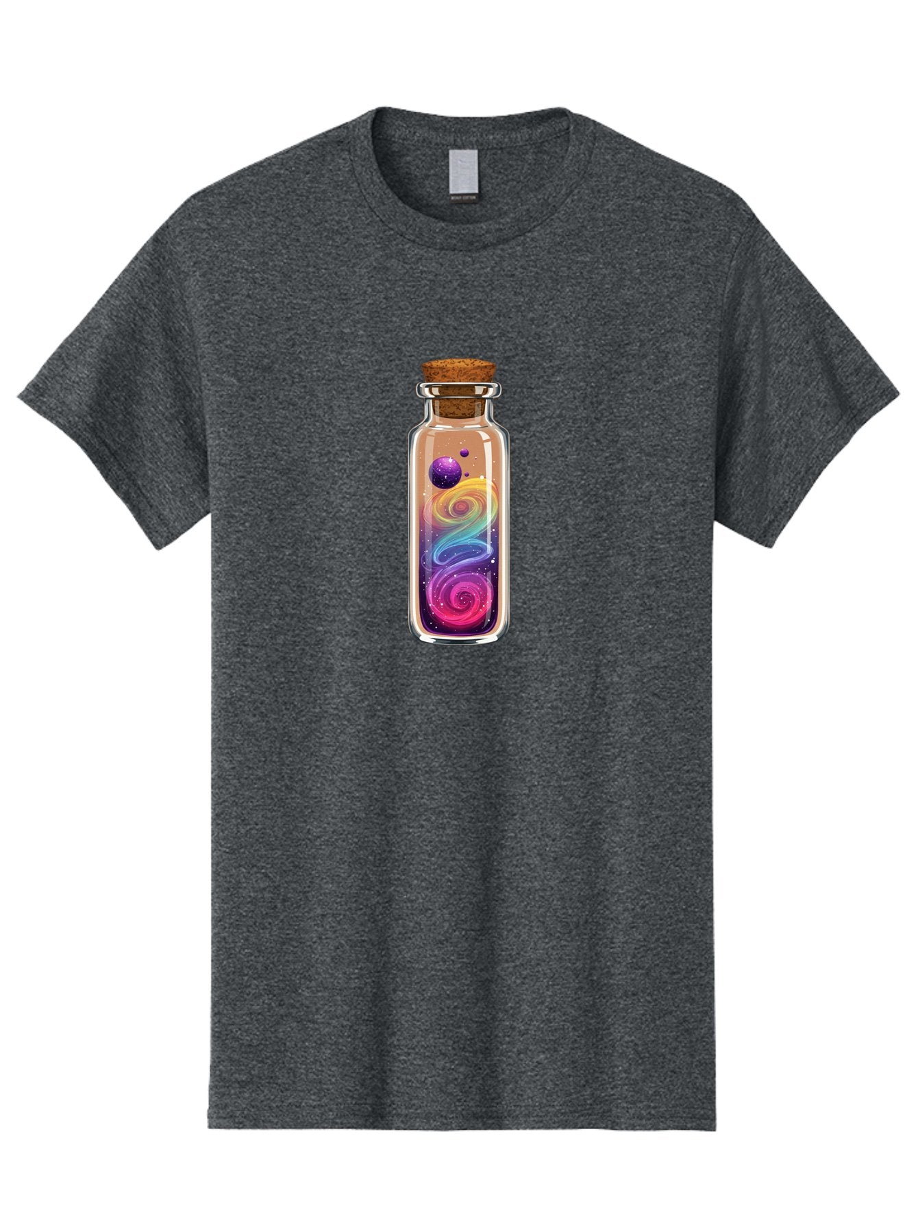 Galaxy-In-A-Bottle-3 Men'S Graphic Tee, 100% Cotton, Comfortable Casual Summer Wear, Machine Washable, Vintage Camera, Old Camera, Antique Camera, Black Camera, Classic Photography, Photography Equipment, Nostalgic Device, Film Camera, Bai985 3
