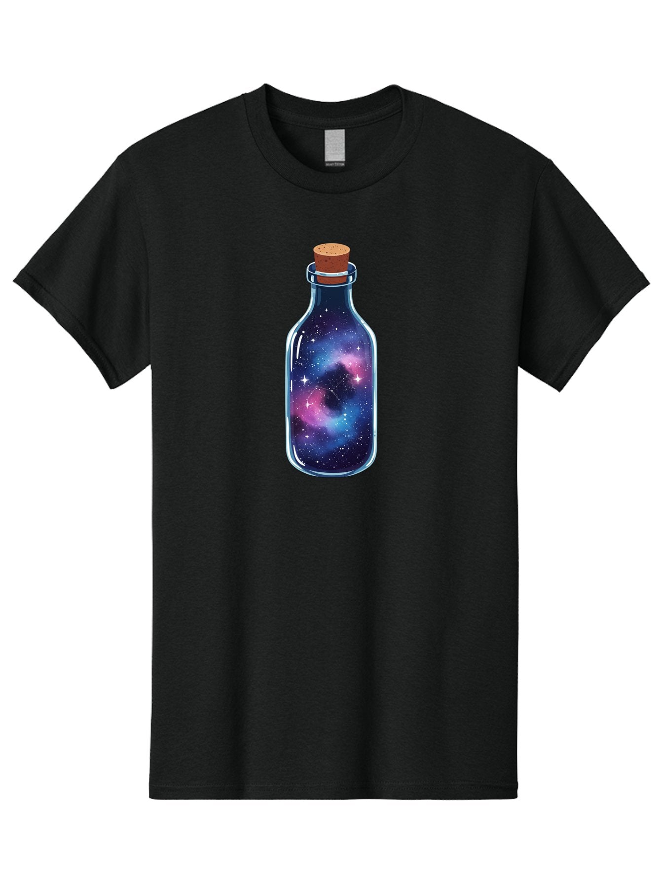 Galaxy-In-A-Bottle-30 Men'S Graphic Tee, 100% Cotton, Comfortable Casual Summer Wear, Machine Washable, Vintage Camera, Old Camera, Antique Camera, Black Camera, Classic Photography, Photography Equipment, Nostalgic Device, Film Camera, Bai986 12