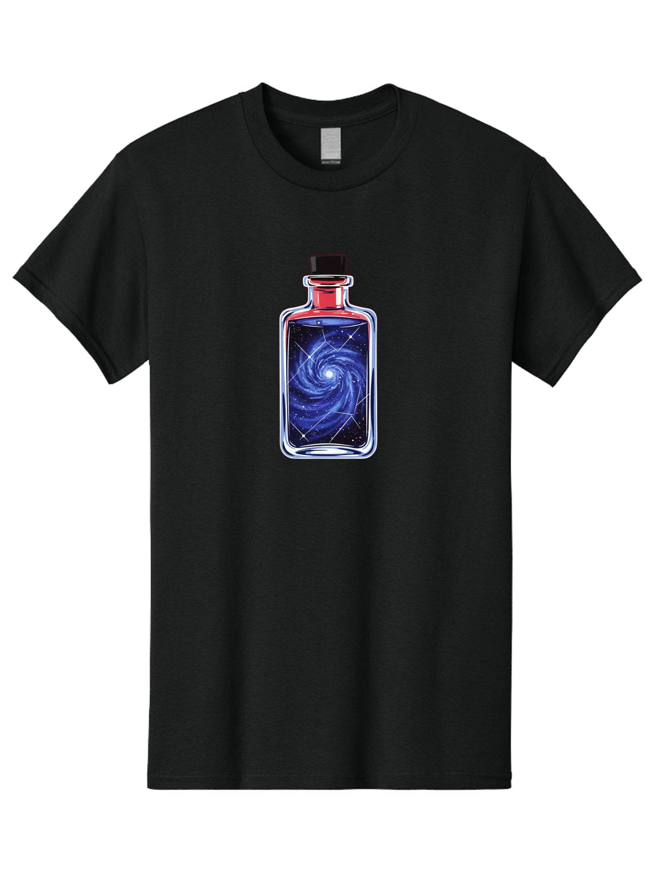 Galaxy-In-A-Bottle-33 Men'S Graphic Tee, 100% Cotton, Comfortable Casual Summer Wear, Machine Washable, Vintage Camera, Old Camera, Antique Camera, Black Camera, Classic Photography, Photography Equipment, Nostalgic Device, Film Camera, Bai989 10