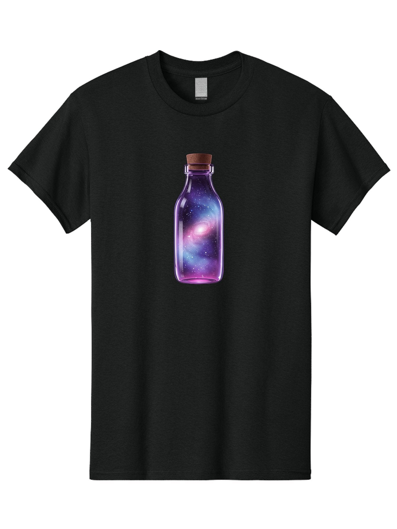 Galaxy-In-A-Bottle-4 Men'S Graphic Tee, 100% Cotton, Comfortable Casual Summer Wear, Machine Washable, Vintage Camera, Old Camera, Antique Camera, Black Camera, Classic Photography, Photography Equipment, Nostalgic Device, Film Camera, Bai996 8