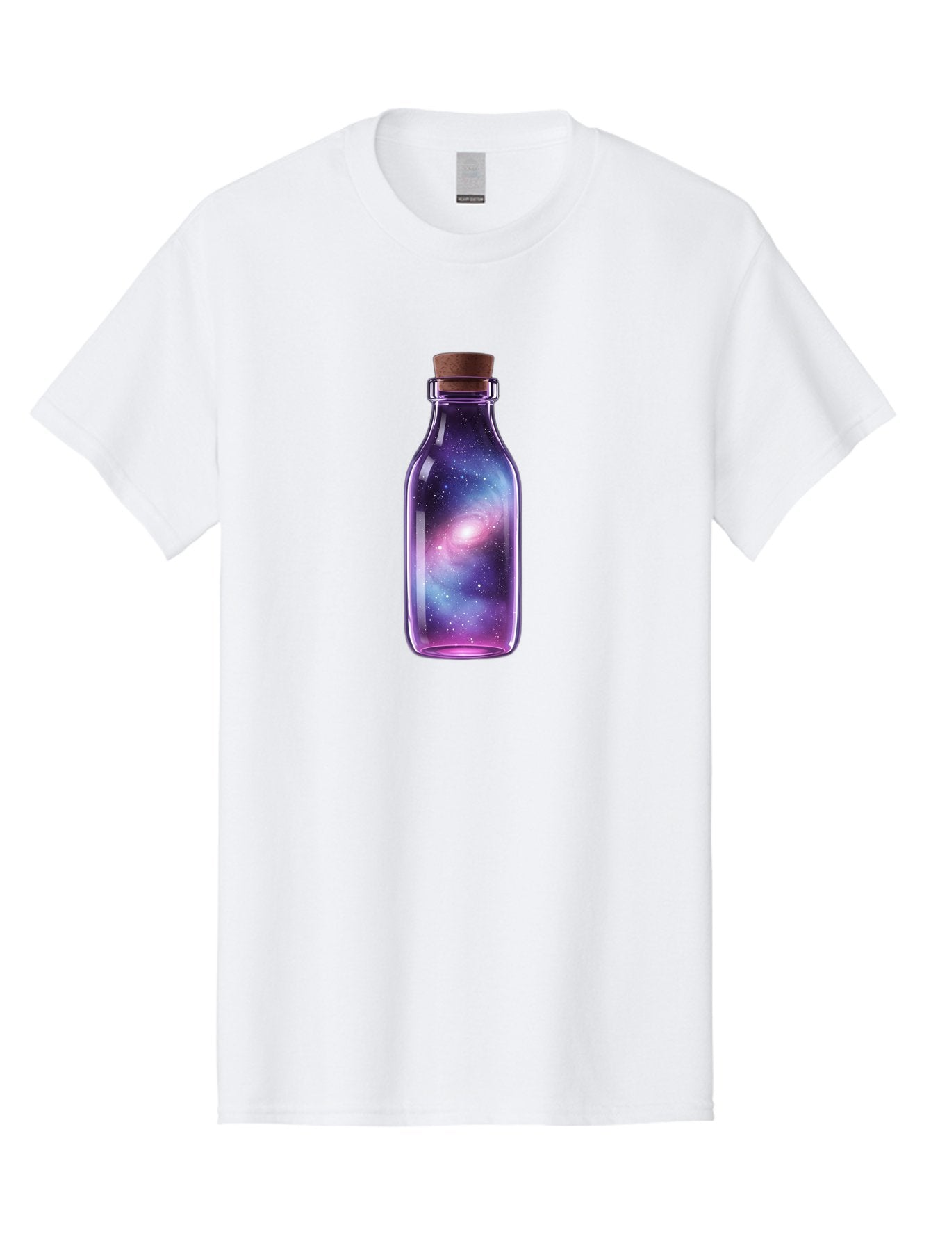 Galaxy-In-A-Bottle-4 Men'S Graphic Tee, 100% Cotton, Comfortable Casual Summer Wear, Machine Washable, Vintage Camera, Old Camera, Antique Camera, Black Camera, Classic Photography, Photography Equipment, Nostalgic Device, Film Camera, Bai996