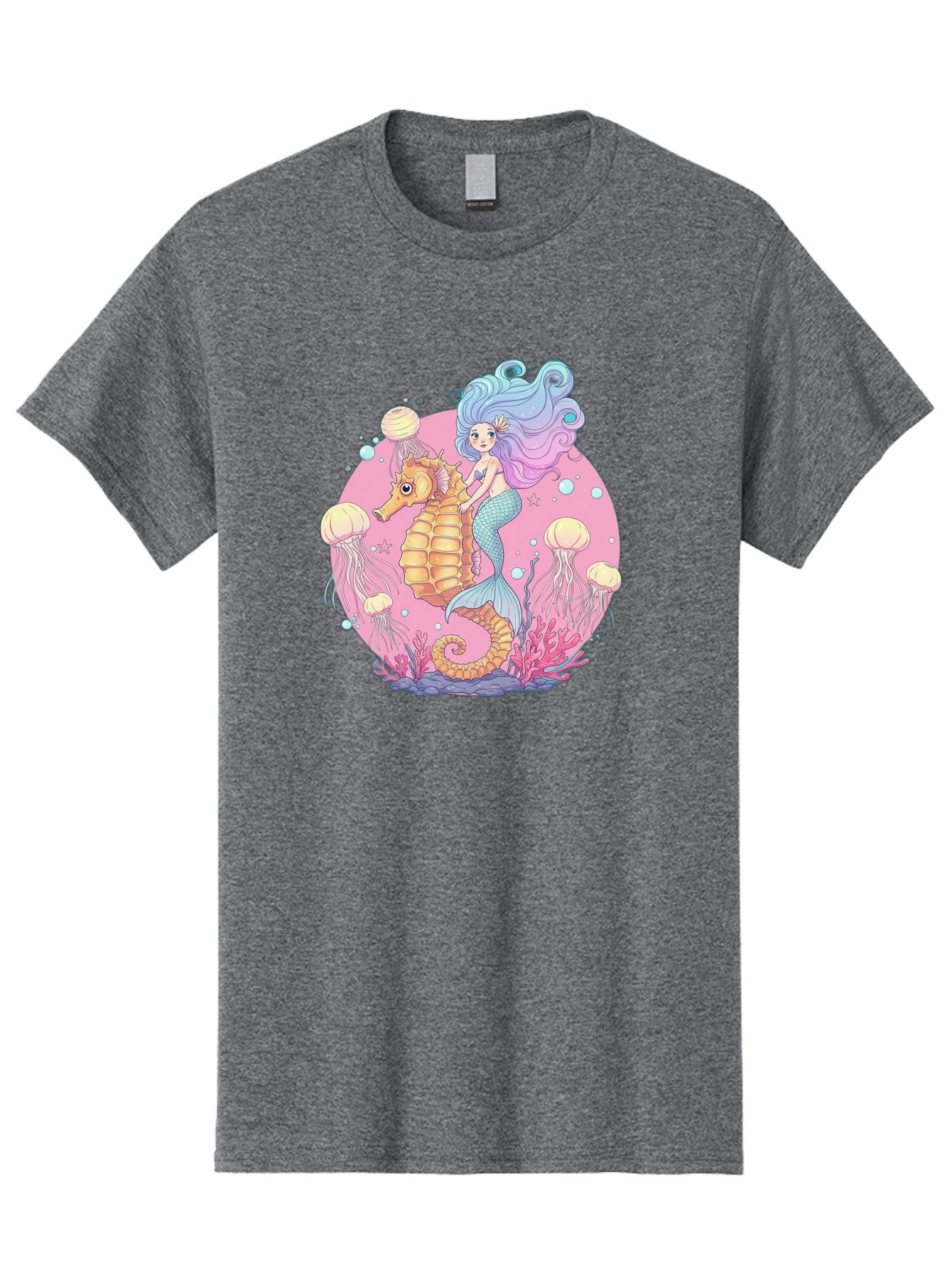 Mermaid-And-Seahorse Men'S Graphic Tee, 100% Cotton, Comfortable Casual Summer Wear, Machine Washable, Vintage Camera, Old Camera, Antique Camera, Black Camera, Classic Photography, Photography Equipment, Nostalgic Device, Film Camera, Baj101 4