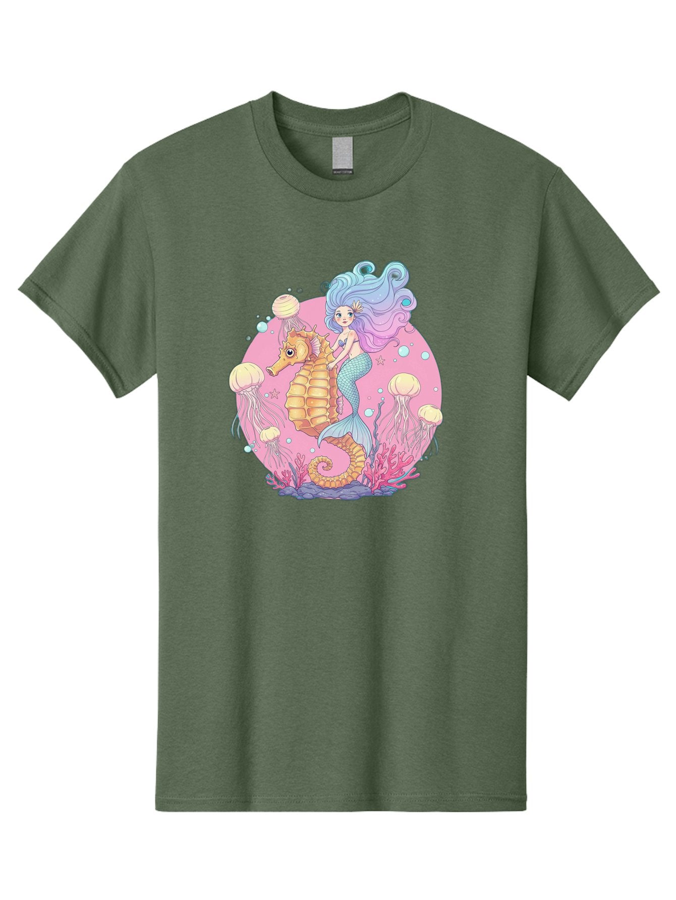 Mermaid-And-Seahorse Men'S Graphic Tee, 100% Cotton, Comfortable Casual Summer Wear, Machine Washable, Vintage Camera, Old Camera, Antique Camera, Black Camera, Classic Photography, Photography Equipment, Nostalgic Device, Film Camera, Baj101 6