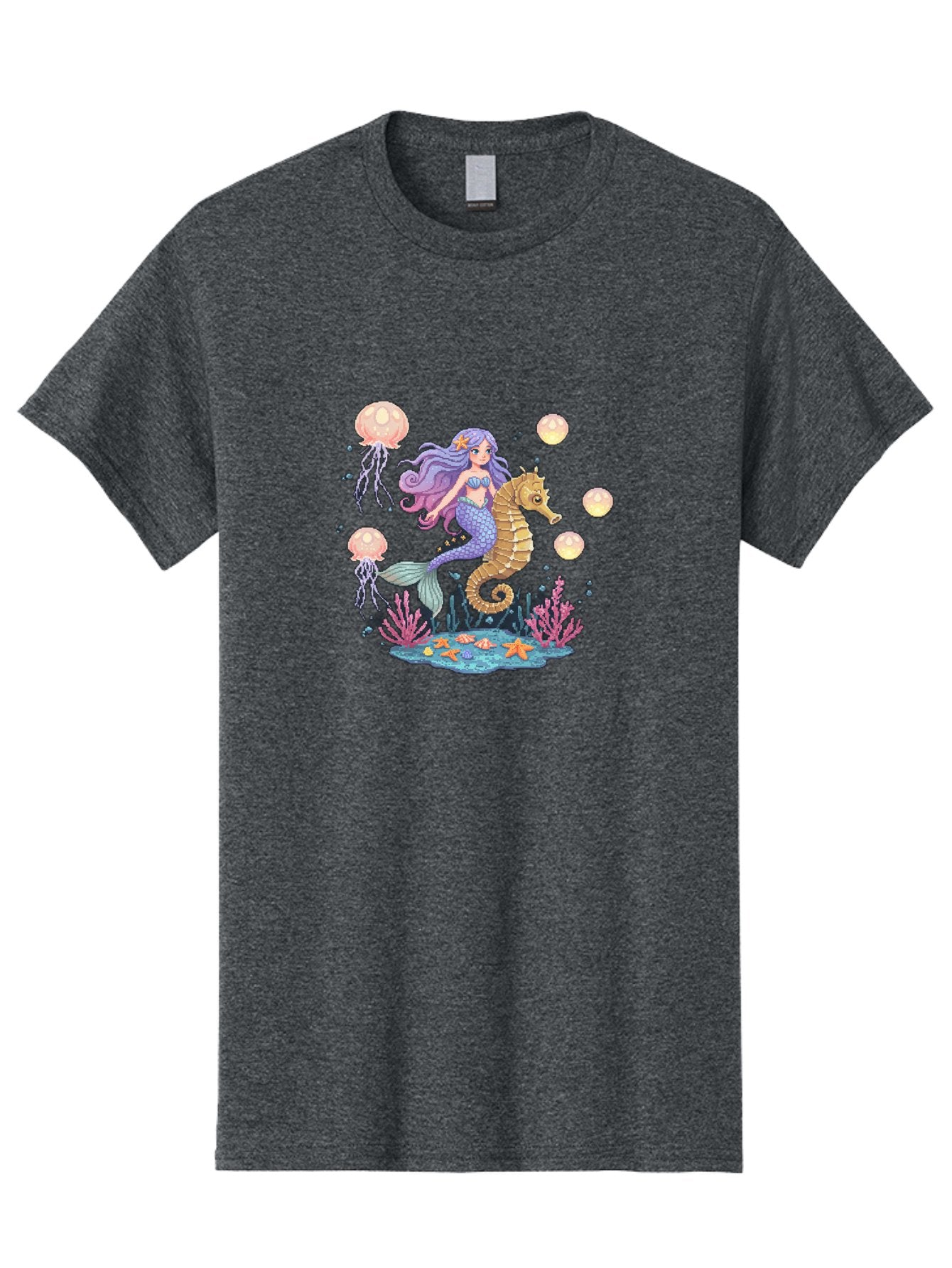 Mermaid-Riding-Seahorse Men'S Graphic Tee, 100% Cotton, Comfortable Casual Summer Wear, Machine Washable, Vintage Camera, Old Camera, Antique Camera, Black Camera, Classic Photography, Photography Equipment, Nostalgic Device, Film Camera, Baj109 11