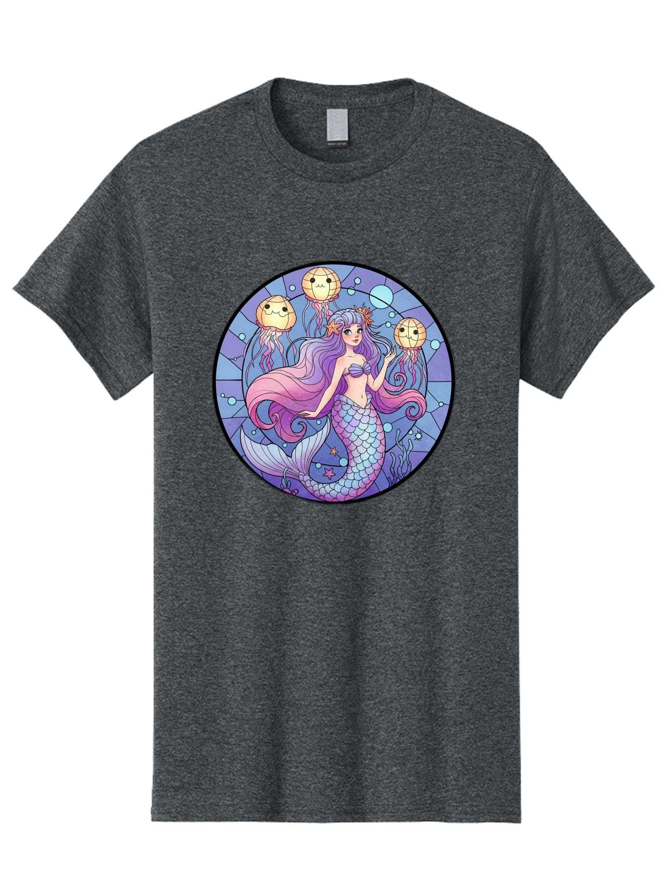 Mermaid-With-Jellyfish Men'S Graphic Tee, 100% Cotton, Comfortable Casual Summer Wear, Machine Washable, Vintage Camera, Old Camera, Antique Camera, Black Camera, Classic Photography, Photography Equipment, Nostalgic Device, Film Camera, Baj111