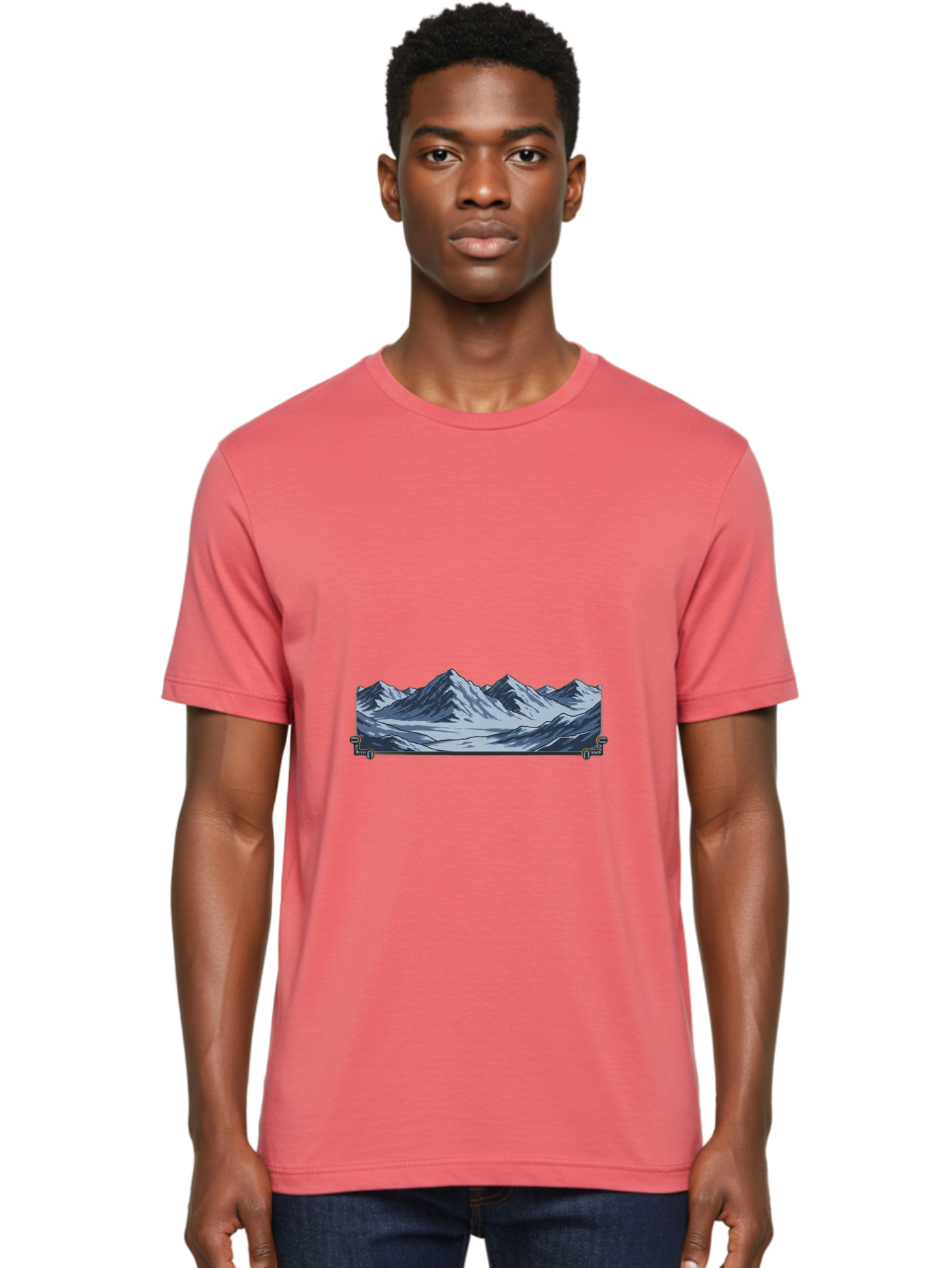 Mountain-Range Men'S Graphic Tee, 100% Cotton, Comfortable Casual Summer Wear, Machine Washable, Vintage Camera, Old Camera, Antique Camera, Black Camera, Classic Photography, Photography Equipment, Nostalgic Device, Film Camera, Camera Art Baj122 30