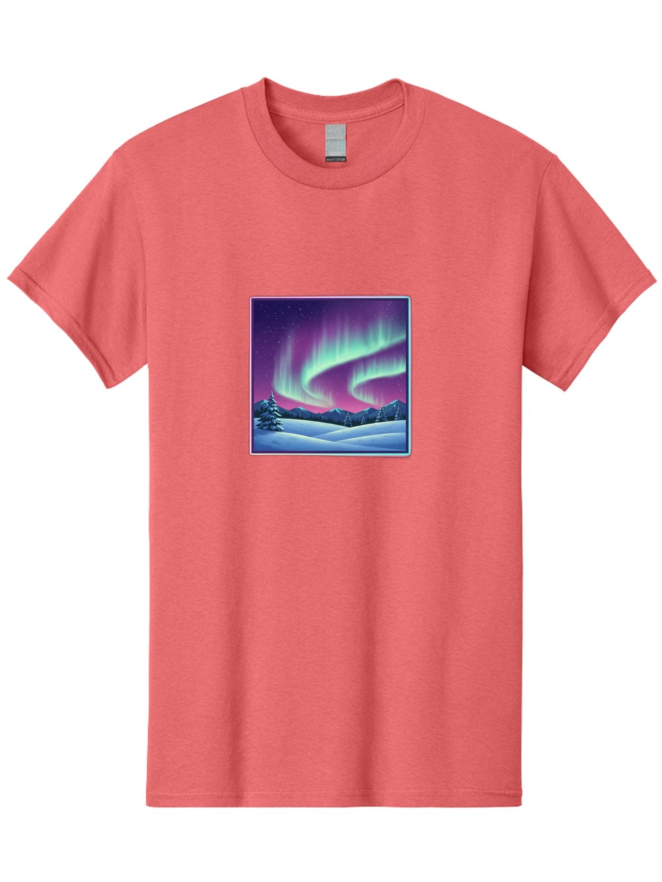 Northern-Lights-2 Men'S Graphic Tee, 100% Cotton, Comfortable Casual Summer Wear, Machine Washable, Vintage Camera, Old Camera, Antique Camera, Black Camera, Classic Photography, Photography Equipment, Nostalgic Device, Film Camera, Camera Art Baj127 12