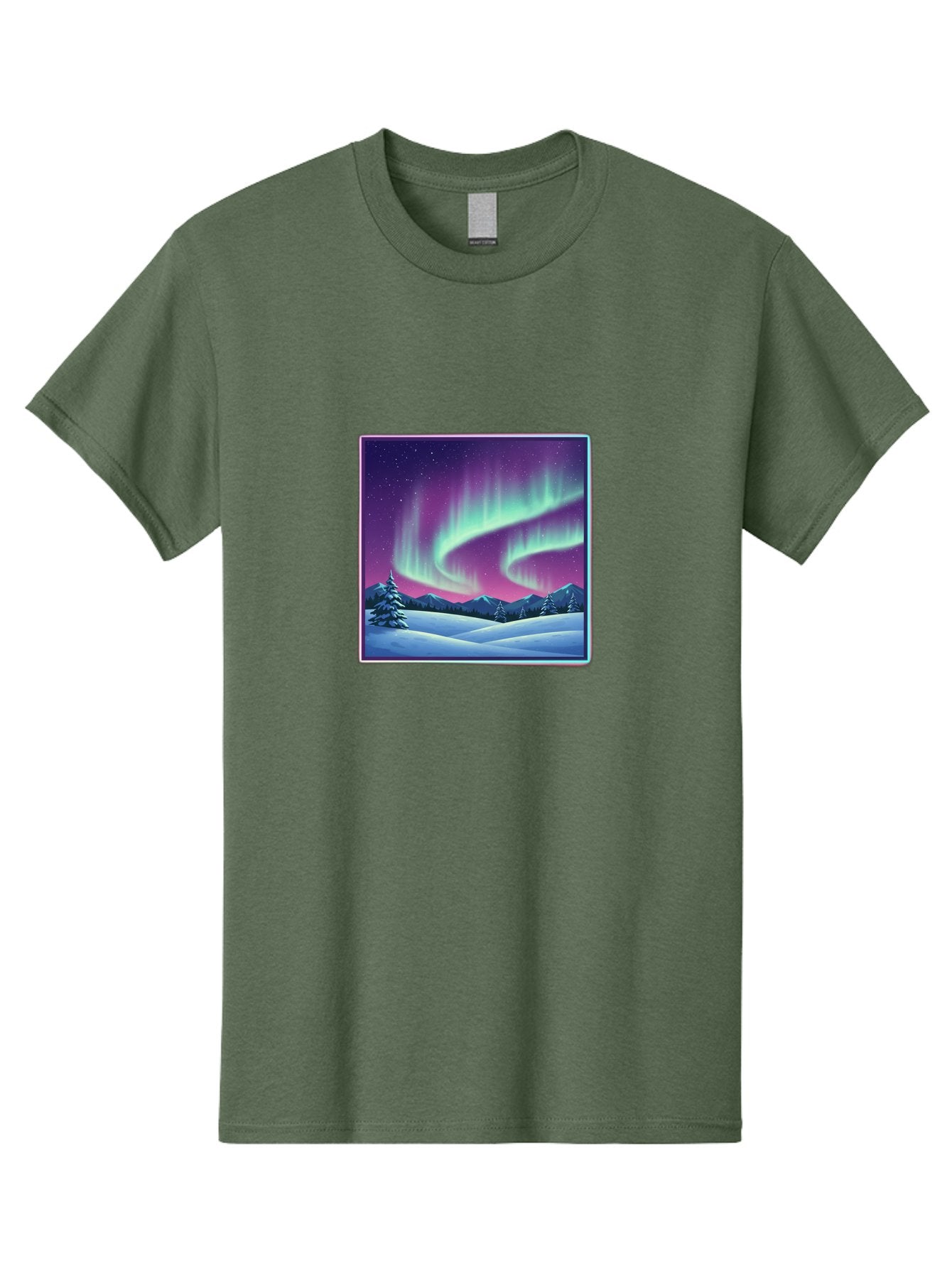 Northern-Lights-2 Men'S Graphic Tee, 100% Cotton, Comfortable Casual Summer Wear, Machine Washable, Vintage Camera, Old Camera, Antique Camera, Black Camera, Classic Photography, Photography Equipment, Nostalgic Device, Film Camera, Camera Art Baj127 13