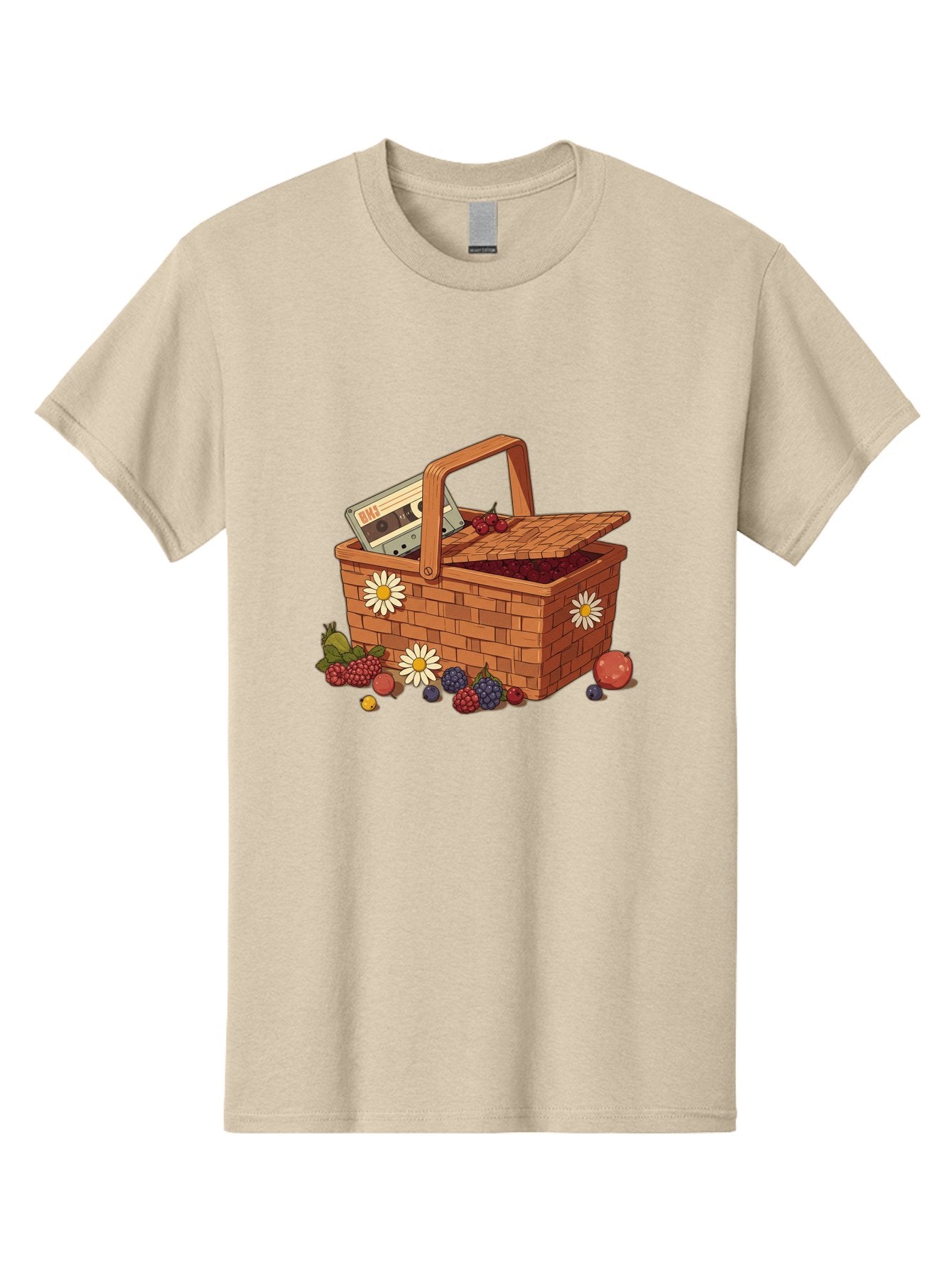 Ohl-Cassette-Picnic-Basket Men'S Graphic Tee, 100% Cotton, Comfortable Casual Summer Wear, Machine Washable, Vintage Camera, Old Camera, Antique Camera, Black Camera, Classic Photography, Photography Equipment, Nostalgic Device, Film Camera, Baj130 10