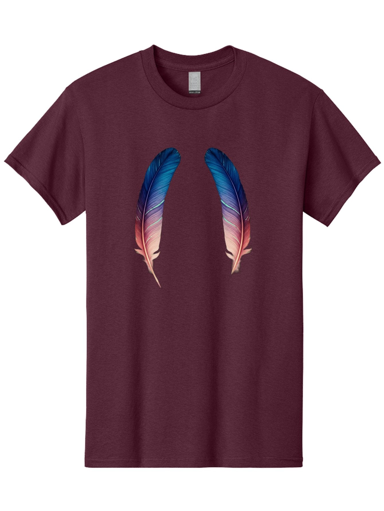 Ombre-Feathers Men'S Graphic Tee, 100% Cotton, Comfortable Casual Summer Wear, Machine Washable, Vintage Camera, Old Camera, Antique Camera, Black Camera, Classic Photography, Photography Equipment, Nostalgic Device, Film Camera, Camera Art Baj131 11