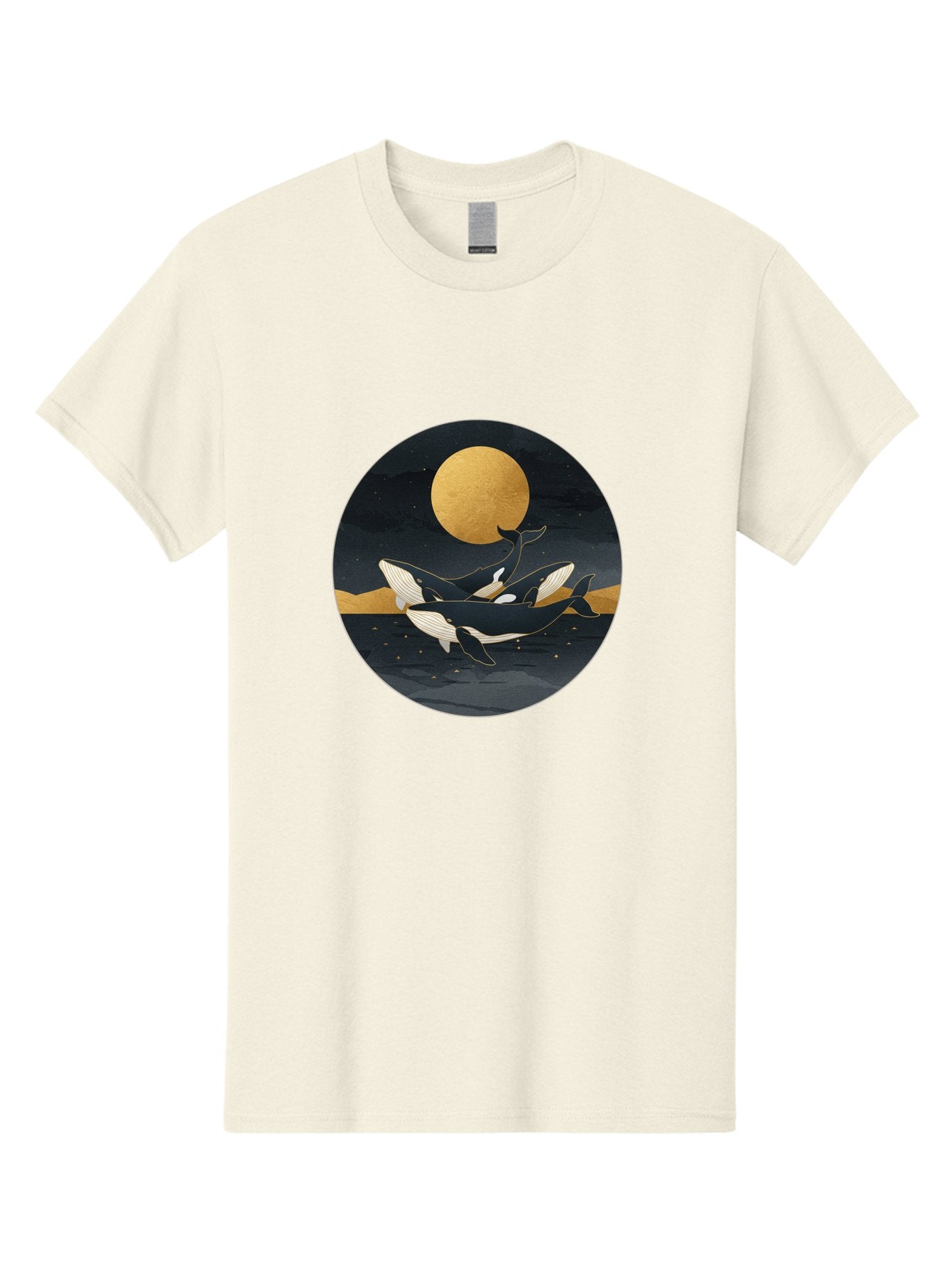 Orca-Whales-Under-Moon Men'S Graphic Tee, 100% Cotton, Comfortable Casual Summer Wear, Machine Washable, Vintage Camera, Old Camera, Antique Camera, Black Camera, Classic Photography, Photography Equipment, Nostalgic Device, Film Camera, Baj135 3
