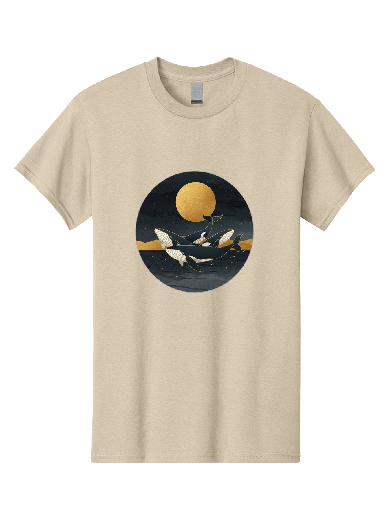 Orca-Whales-Under-Moon Men'S Graphic Tee, 100% Cotton, Comfortable Casual Summer Wear, Machine Washable, Vintage Camera, Old Camera, Antique Camera, Black Camera, Classic Photography, Photography Equipment, Nostalgic Device, Film Camera, Baj135 8