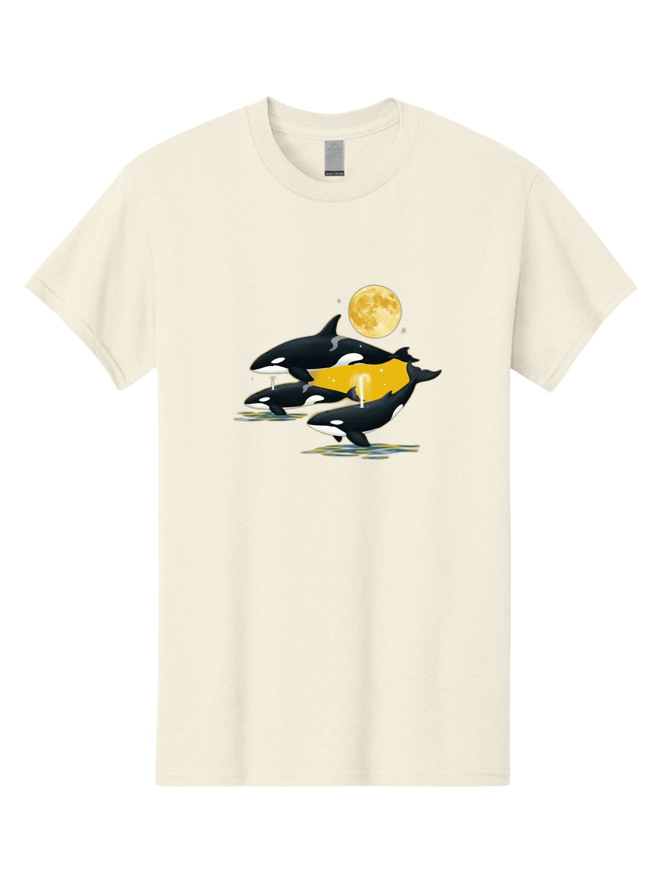 Orcas-Under-Moon Men'S Graphic Tee, 100% Cotton, Comfortable Casual Summer Wear, Machine Washable, Vintage Camera, Old Camera, Antique Camera, Black Camera, Classic Photography, Photography Equipment, Nostalgic Device, Film Camera, Camera Art Baj138 12