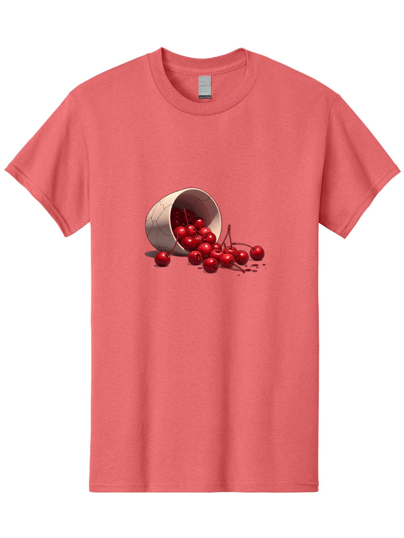 Overturned-Cup-Of-Cherries Men'S Graphic Tee, 100% Cotton, Comfortable Casual Summer Wear, Machine Washable, Vintage Camera, Old Camera, Antique Camera, Black Camera, Classic Photography, Photography Equipment, Nostalgic Device, Film Camera, Baj139 6