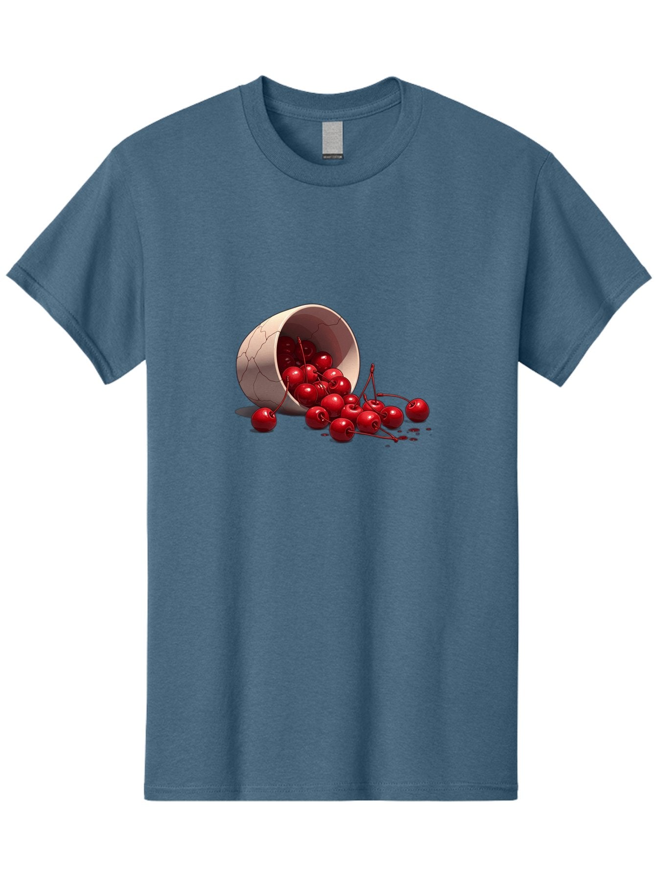 Overturned-Cup-Of-Cherries Men'S Graphic Tee, 100% Cotton, Comfortable Casual Summer Wear, Machine Washable, Vintage Camera, Old Camera, Antique Camera, Black Camera, Classic Photography, Photography Equipment, Nostalgic Device, Film Camera, Baj139 10