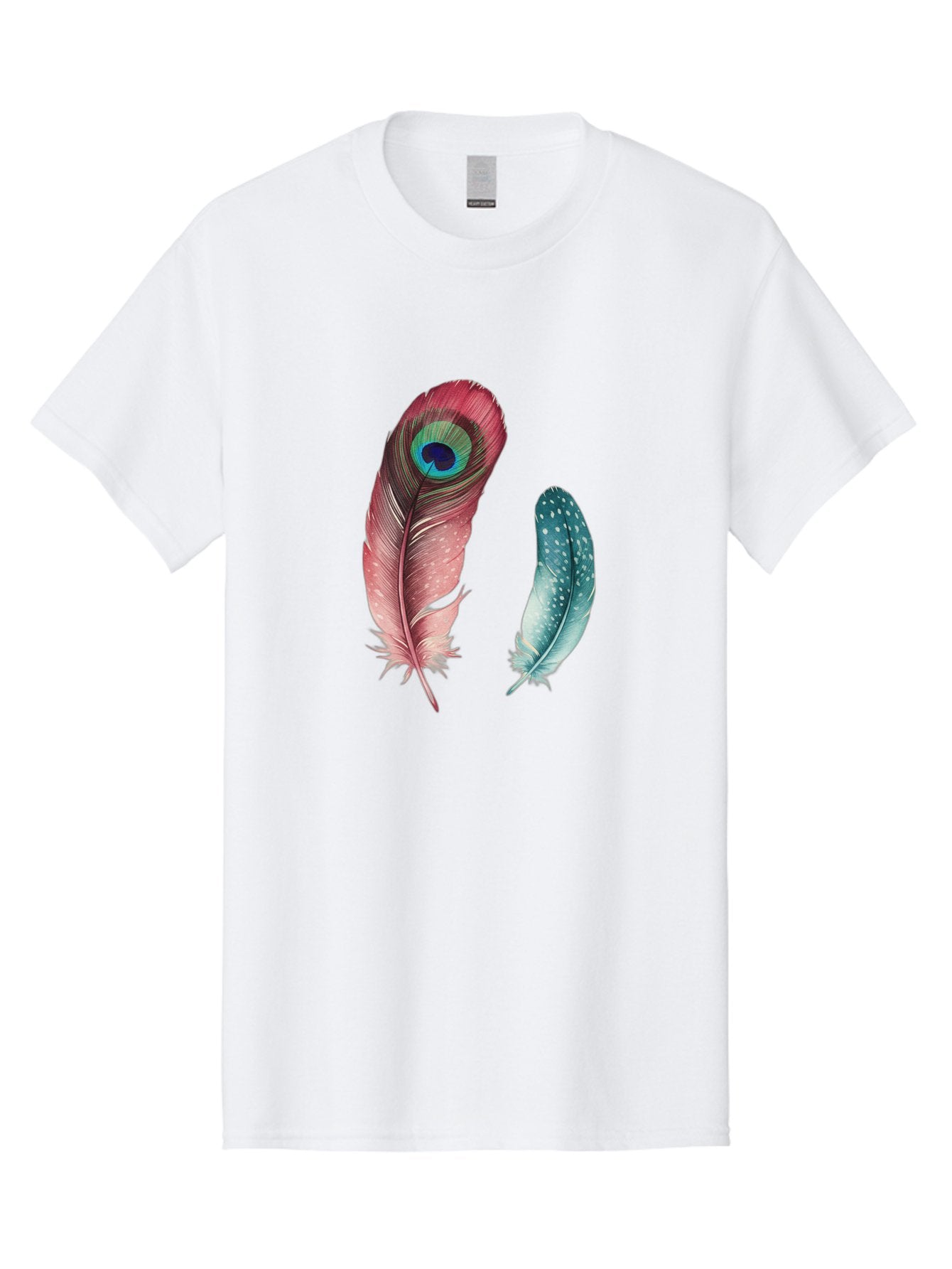 Peacock-Feather-And-Blue-Feather Men'S Graphic Tee, 100% Cotton, Comfortable Casual Summer Wear, Machine Washable, Vintage Camera, Old Camera, Antique Camera, Black Camera, Classic Photography, Photography Equipment, Nostalgic Device, Baj149 10