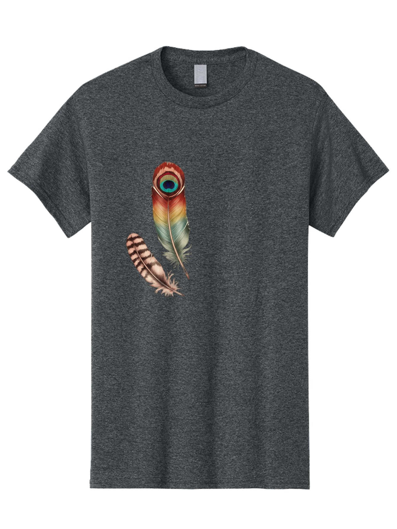 Peacock-Feather Men'S Graphic Tee, 100% Cotton, Comfortable Casual Summer Wear, Machine Washable, Vintage Camera, Old Camera, Antique Camera, Black Camera, Classic Photography, Photography Equipment, Nostalgic Device, Film Camera, Camera Art Baj150 9
