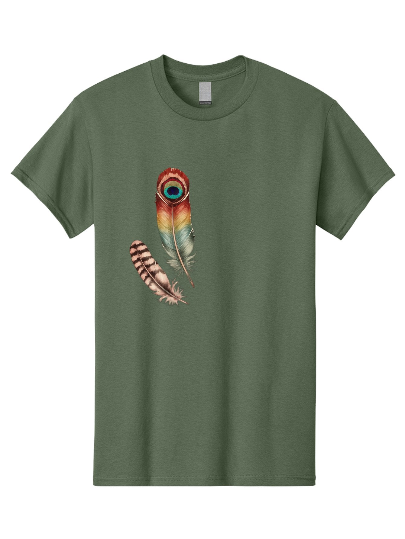 Peacock-Feather Men'S Graphic Tee, 100% Cotton, Comfortable Casual Summer Wear, Machine Washable, Vintage Camera, Old Camera, Antique Camera, Black Camera, Classic Photography, Photography Equipment, Nostalgic Device, Film Camera, Camera Art Baj150 5