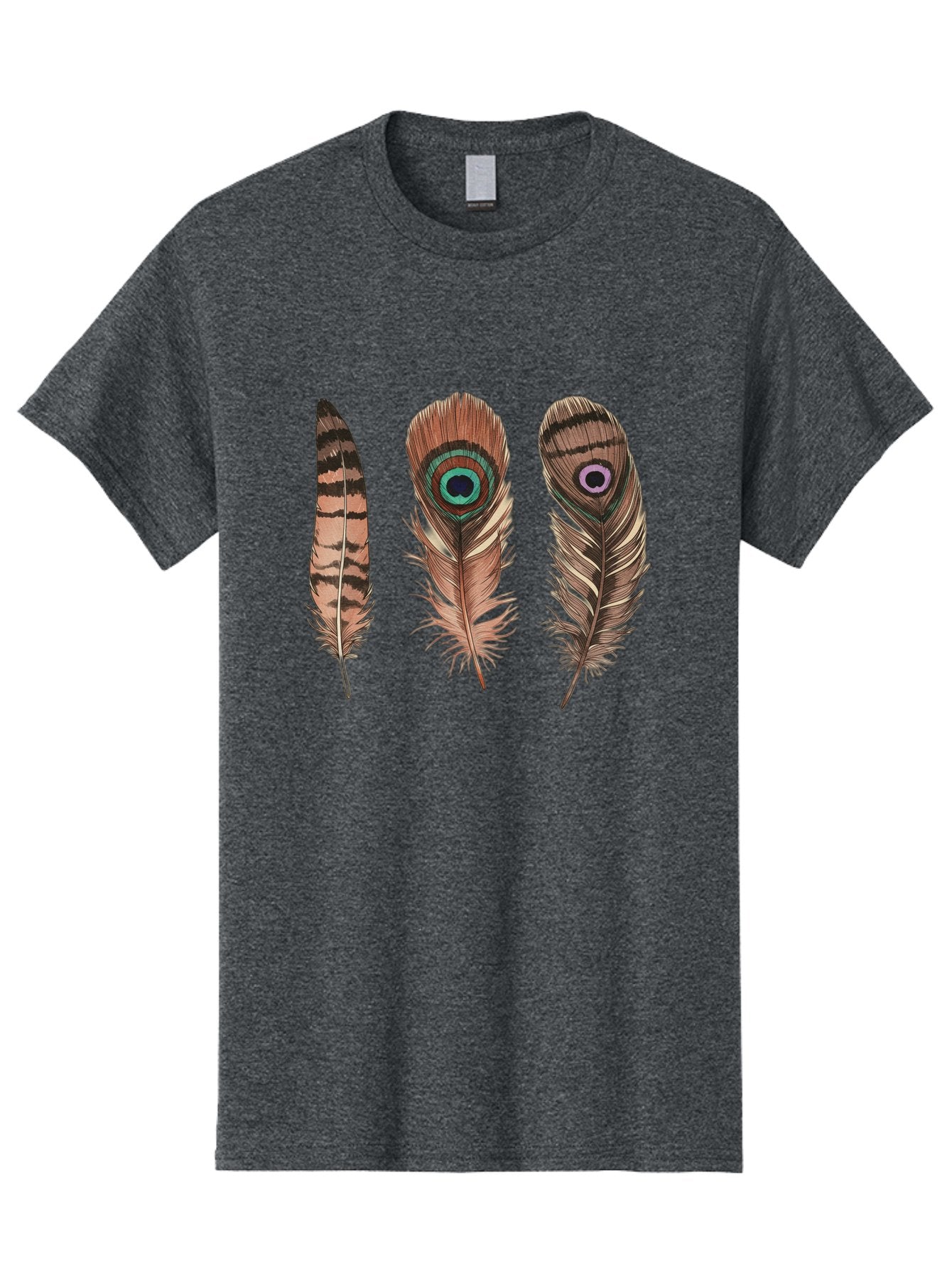 Peacock-Feathers-3 Men'S Graphic Tee, 100% Cotton, Comfortable Casual Summer Wear, Machine Washable, Vintage Camera, Old Camera, Antique Camera, Black Camera, Classic Photography, Photography Equipment, Nostalgic Device, Film Camera, Baj153 13