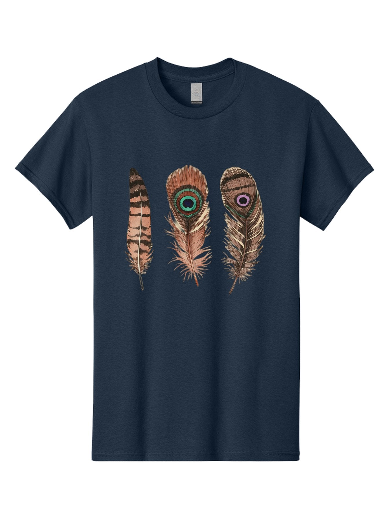 Peacock-Feathers-3 Men'S Graphic Tee, 100% Cotton, Comfortable Casual Summer Wear, Machine Washable, Vintage Camera, Old Camera, Antique Camera, Black Camera, Classic Photography, Photography Equipment, Nostalgic Device, Film Camera, Baj153 9