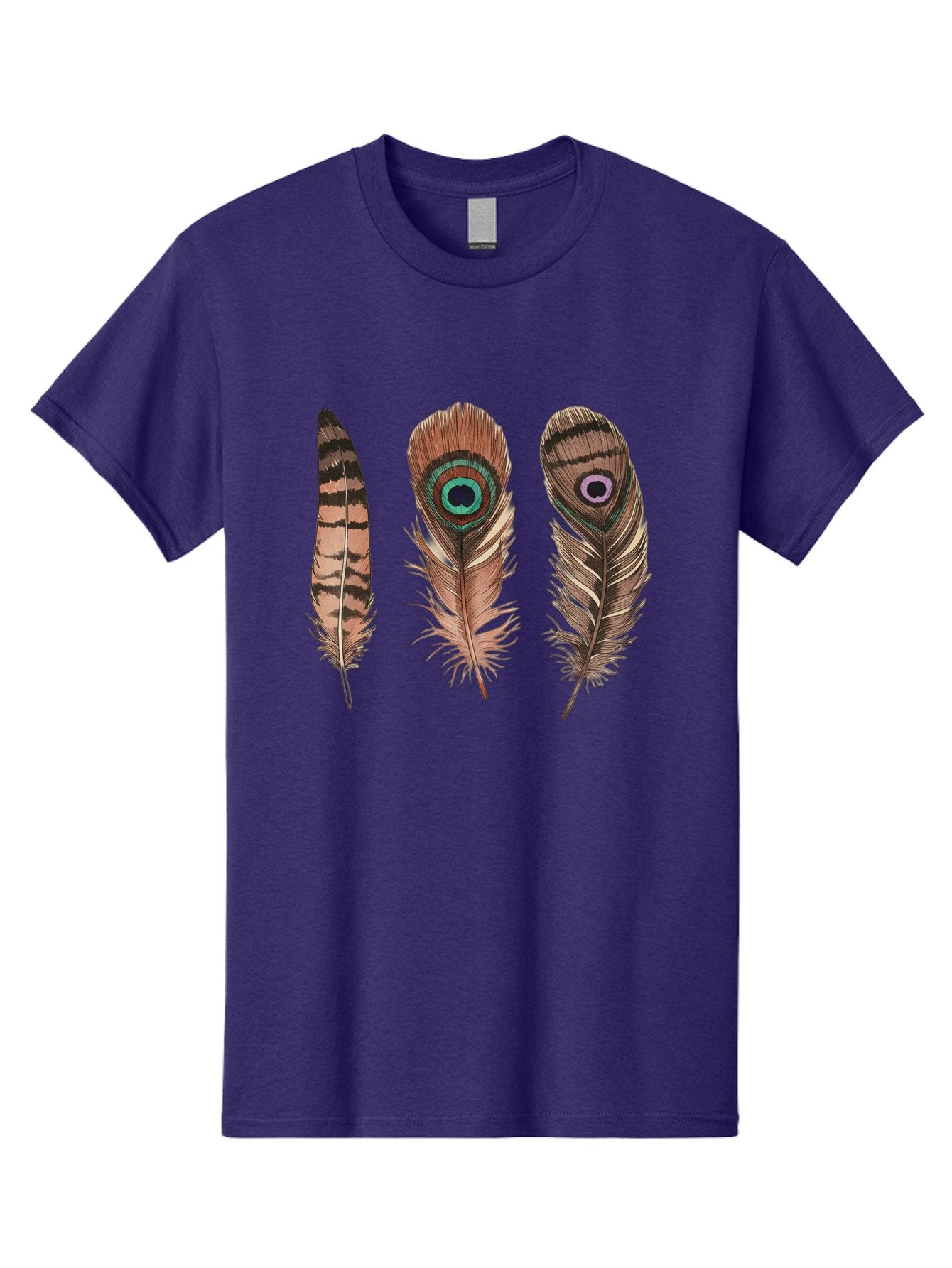 Peacock-Feathers-3 Men'S Graphic Tee, 100% Cotton, Comfortable Casual Summer Wear, Machine Washable, Vintage Camera, Old Camera, Antique Camera, Black Camera, Classic Photography, Photography Equipment, Nostalgic Device, Film Camera, Baj153 11
