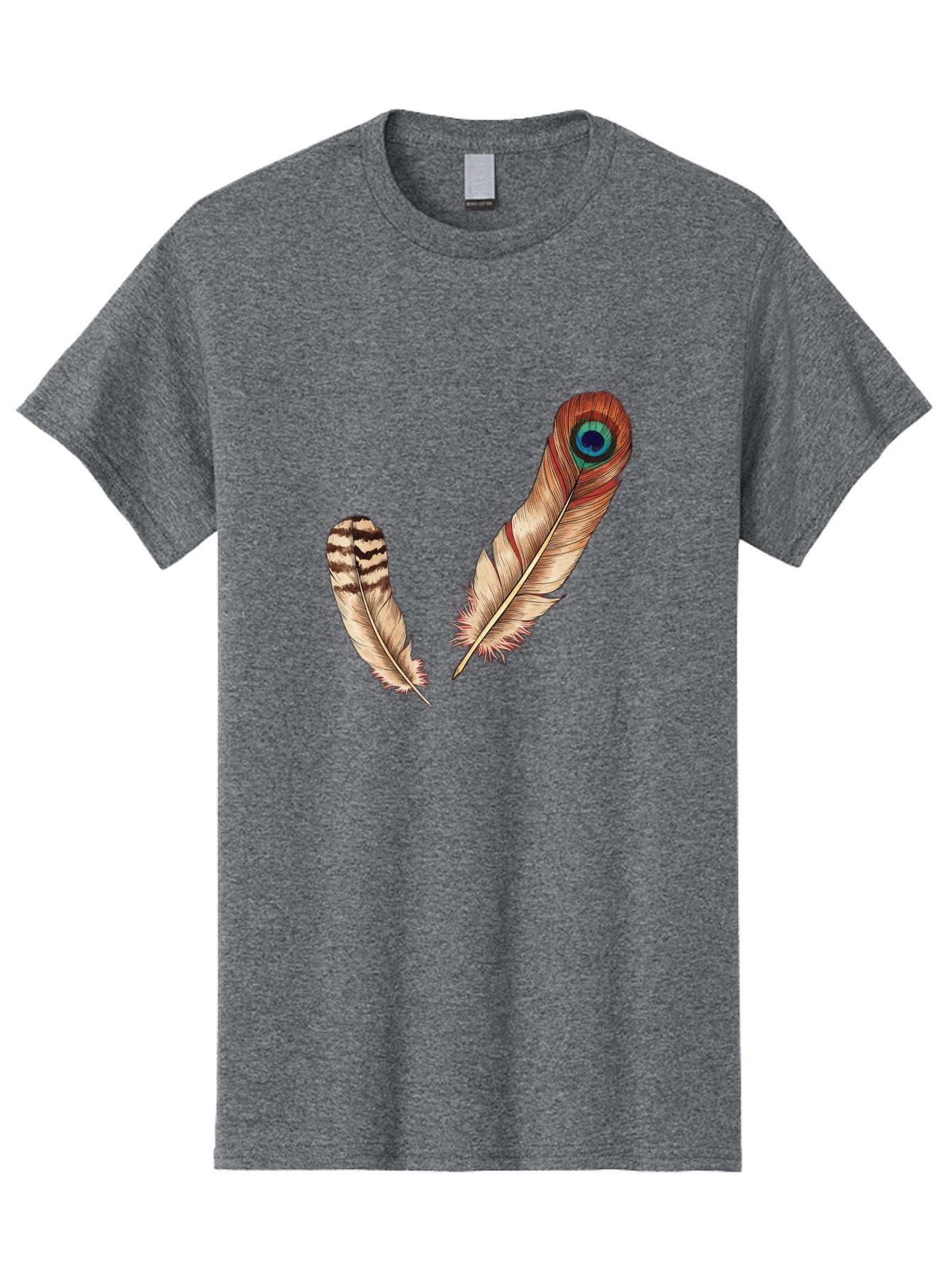 Peacock-Feathers-4 Men'S Graphic Tee, 100% Cotton, Comfortable Casual Summer Wear, Machine Washable, Vintage Camera, Old Camera, Antique Camera, Black Camera, Classic Photography, Photography Equipment, Nostalgic Device, Film Camera, Baj154 8