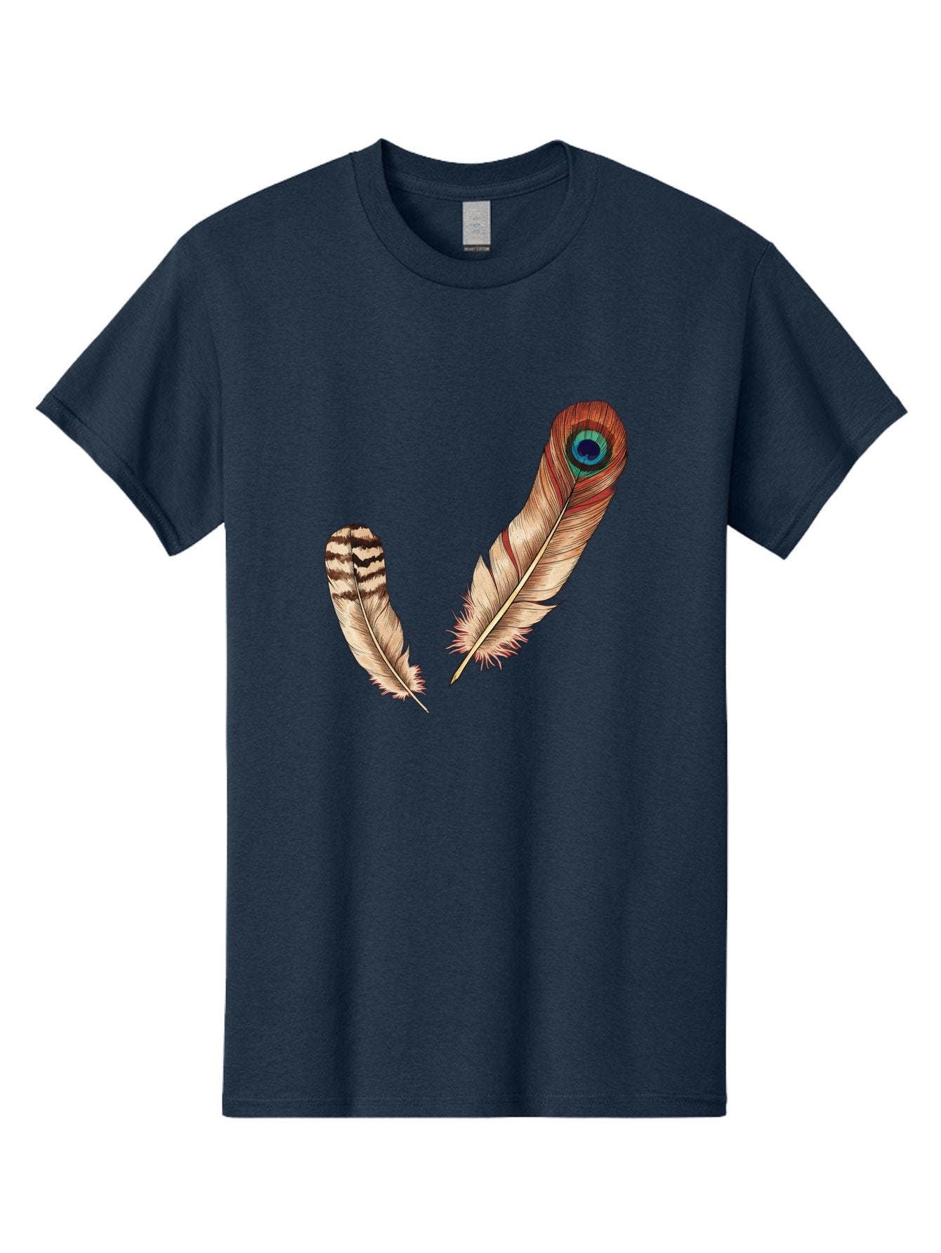 Peacock-Feathers-4 Men'S Graphic Tee, 100% Cotton, Comfortable Casual Summer Wear, Machine Washable, Vintage Camera, Old Camera, Antique Camera, Black Camera, Classic Photography, Photography Equipment, Nostalgic Device, Film Camera, Baj154 6