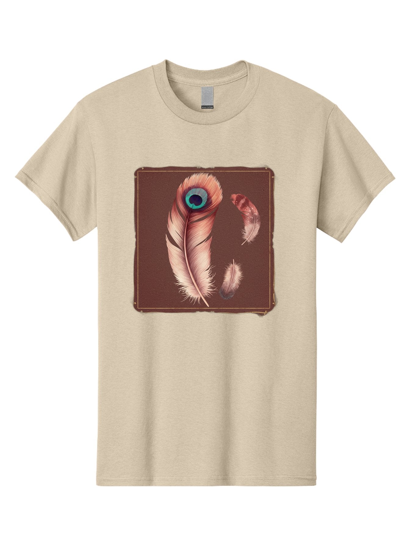 Peacock-Feathers-5 Men'S Graphic Tee, 100% Cotton, Comfortable Casual Summer Wear, Machine Washable, Vintage Camera, Old Camera, Antique Camera, Black Camera, Classic Photography, Photography Equipment, Nostalgic Device, Film Camera, Baj155 10