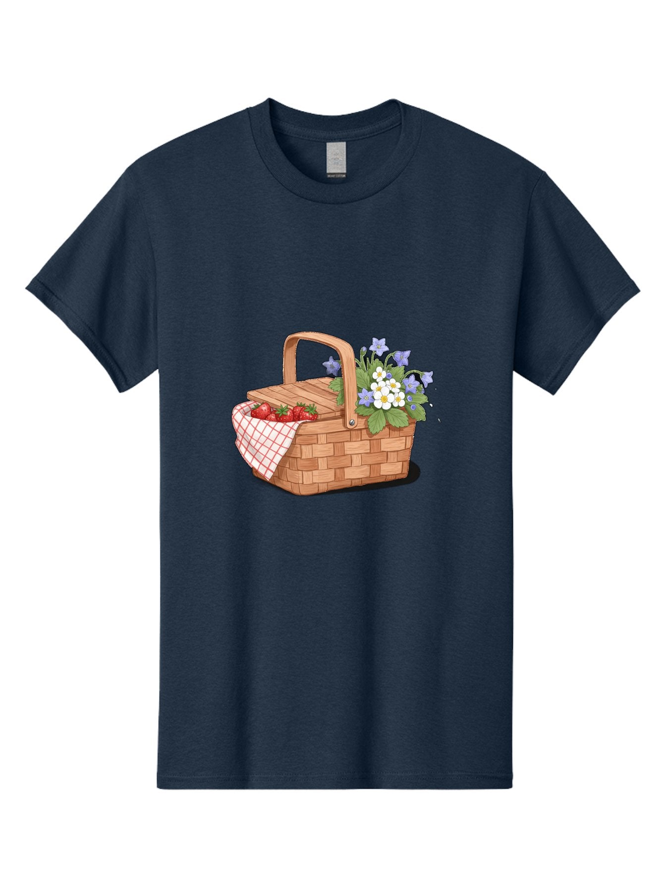Picnic-Basket-1 Men'S Graphic Tee, 100% Cotton, Comfortable Casual Summer Wear, Machine Washable, Vintage Camera, Old Camera, Antique Camera, Black Camera, Classic Photography, Photography Equipment, Nostalgic Device, Film Camera, Camera Art Baj160 11