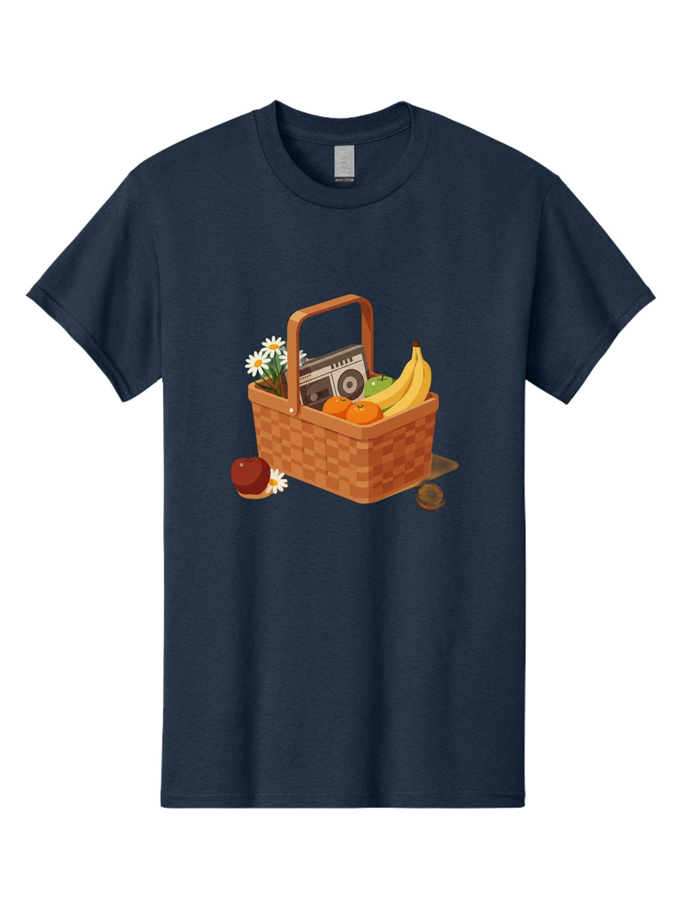 Picnic-Basket-2 Men'S Graphic Tee, 100% Cotton, Comfortable Casual Summer Wear, Machine Washable, Vintage Camera, Old Camera, Antique Camera, Black Camera, Classic Photography, Photography Equipment, Nostalgic Device, Film Camera, Camera Art Baj161 13