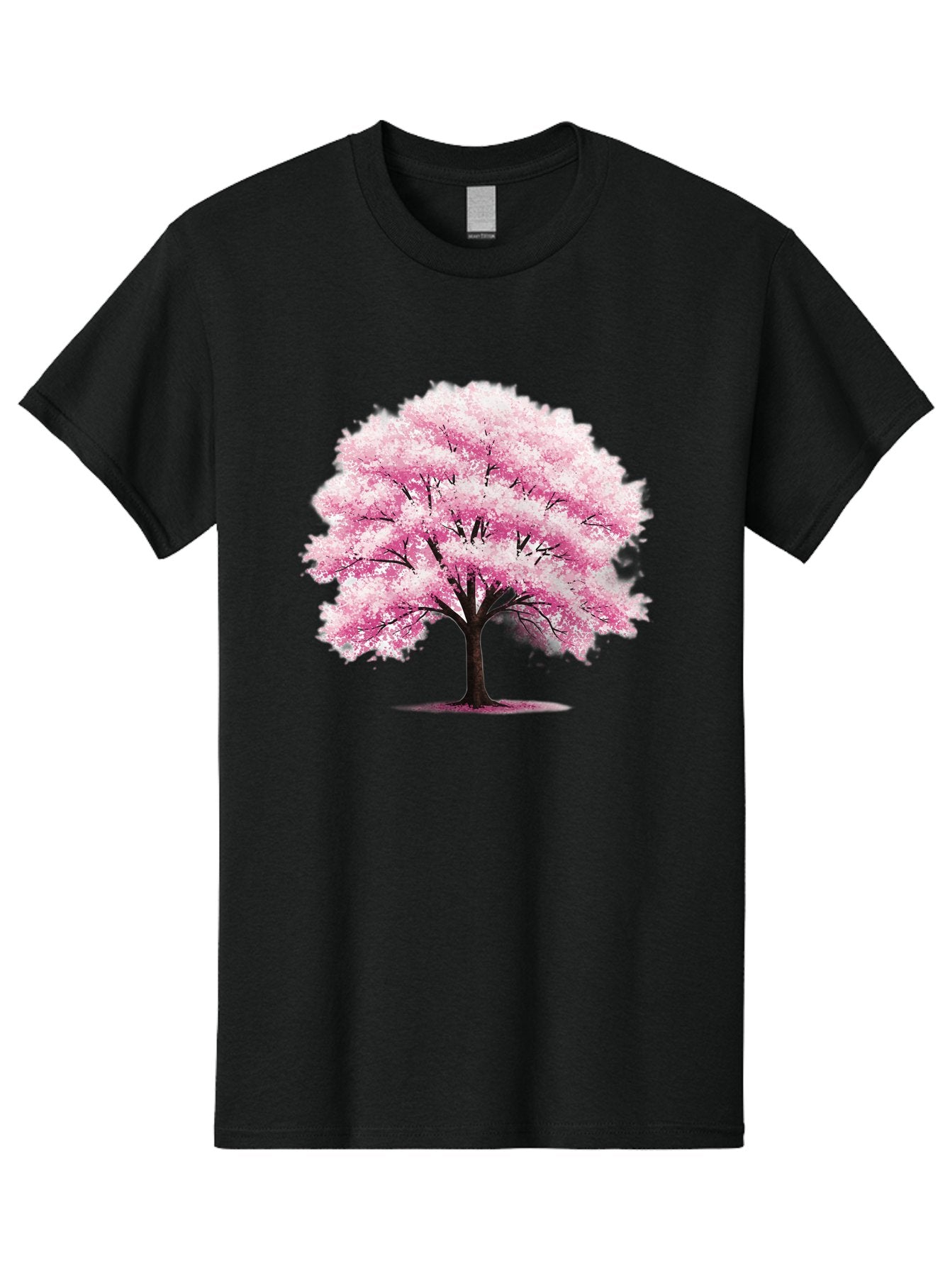 Pink-Cherry-Blossom-Tree-1 Men'S Graphic Tee, 100% Cotton, Comfortable Casual Summer Wear, Machine Washable, Vintage Camera, Old Camera, Antique Camera, Black Camera, Classic Photography, Photography Equipment, Nostalgic Device, Film Camera, Baj166 14