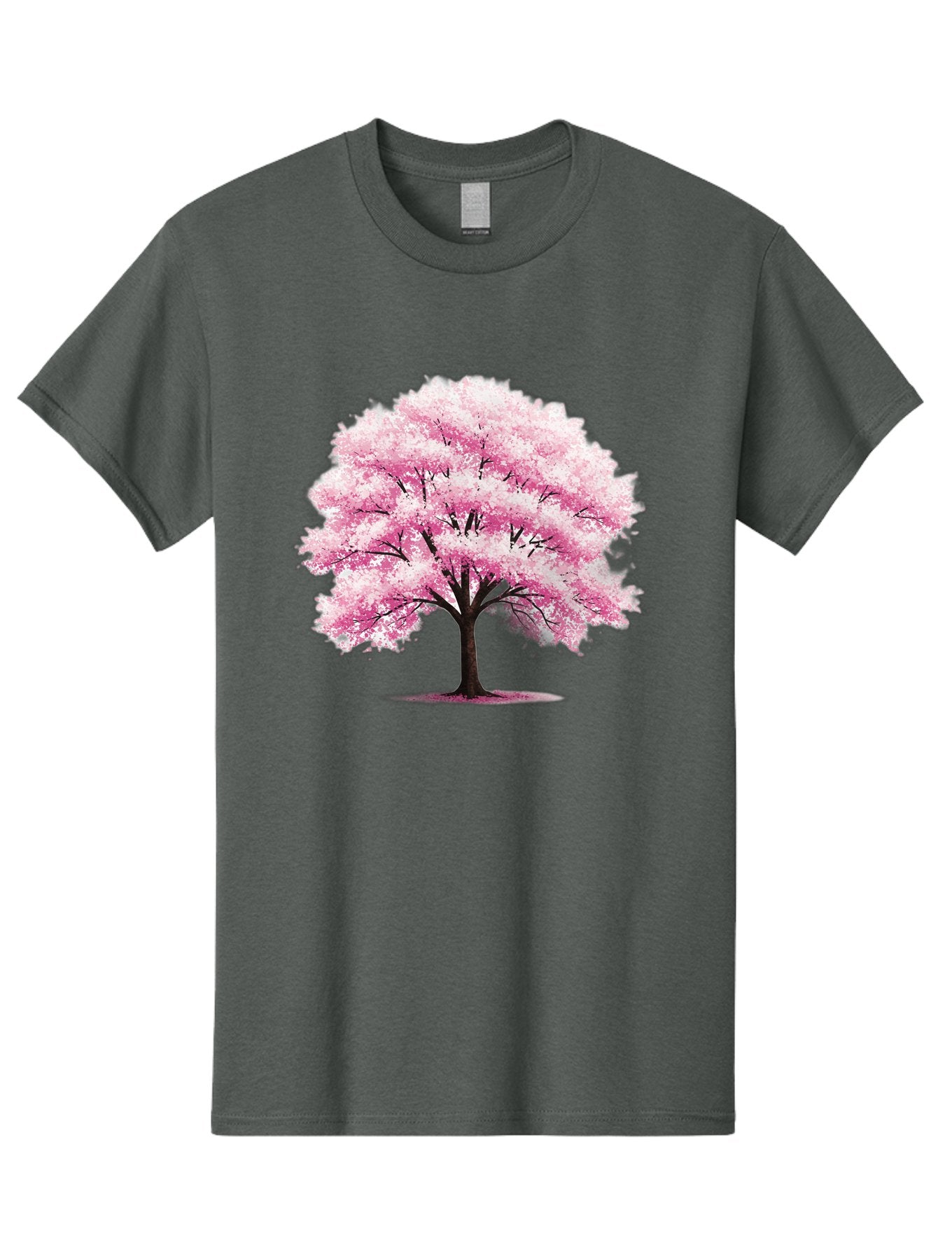 Pink-Cherry-Blossom-Tree-1 Men'S Graphic Tee, 100% Cotton, Comfortable Casual Summer Wear, Machine Washable, Vintage Camera, Old Camera, Antique Camera, Black Camera, Classic Photography, Photography Equipment, Nostalgic Device, Film Camera, Baj166 10