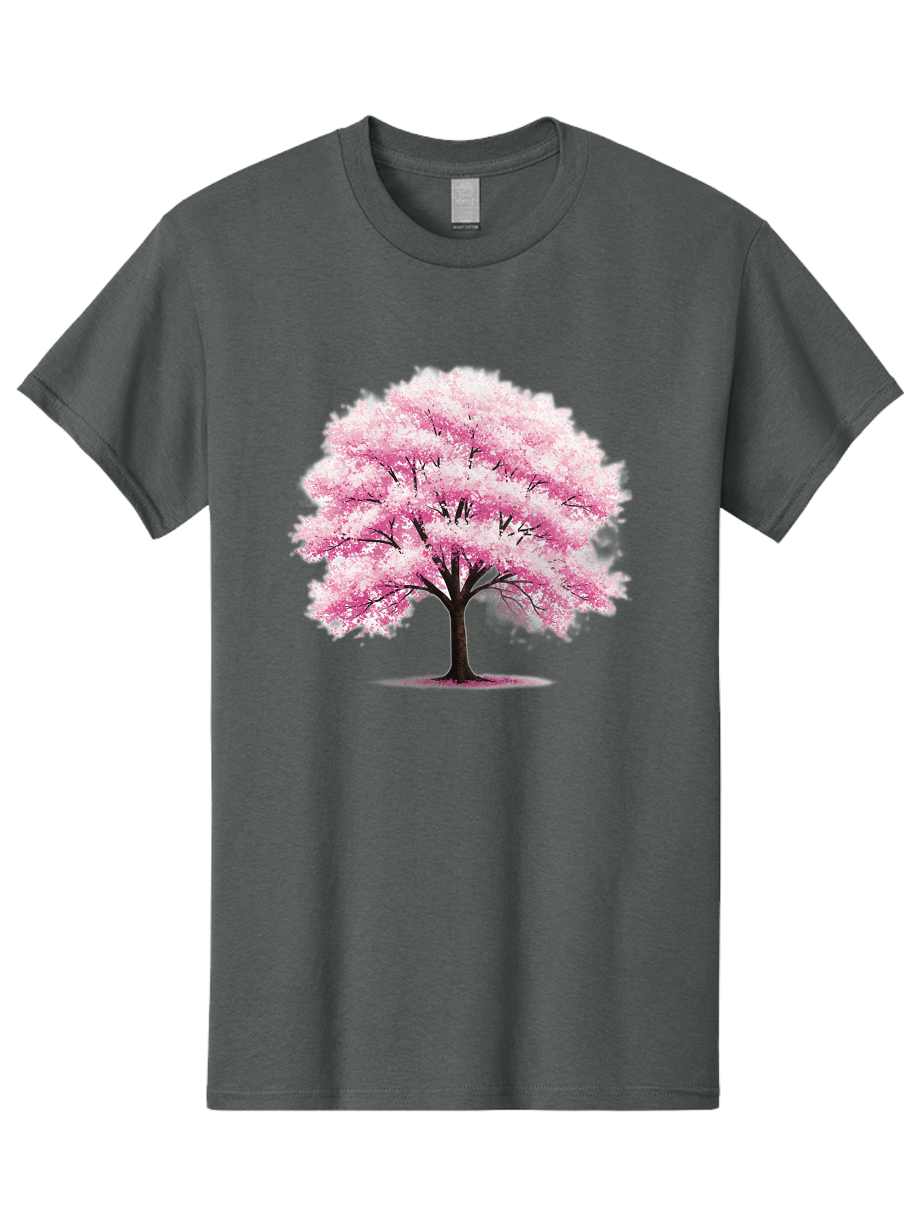 Pink-Cherry-Blossom-Tree-1 Men'S Graphic Tee, 100% Cotton, Comfortable Casual Summer Wear, Machine Washable, Vintage Camera, Old Camera, Antique Camera, Black Camera, Classic Photography, Photography Equipment, Nostalgic Device, Film Camera, Baj166 14
