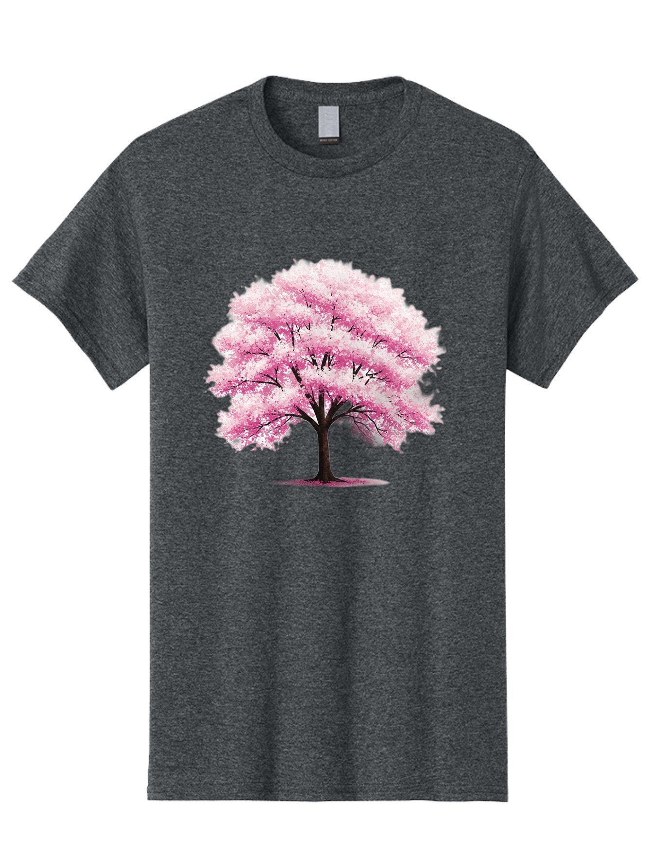 Pink-Cherry-Blossom-Tree-1 Men'S Graphic Tee, 100% Cotton, Comfortable Casual Summer Wear, Machine Washable, Vintage Camera, Old Camera, Antique Camera, Black Camera, Classic Photography, Photography Equipment, Nostalgic Device, Film Camera, Baj166 12