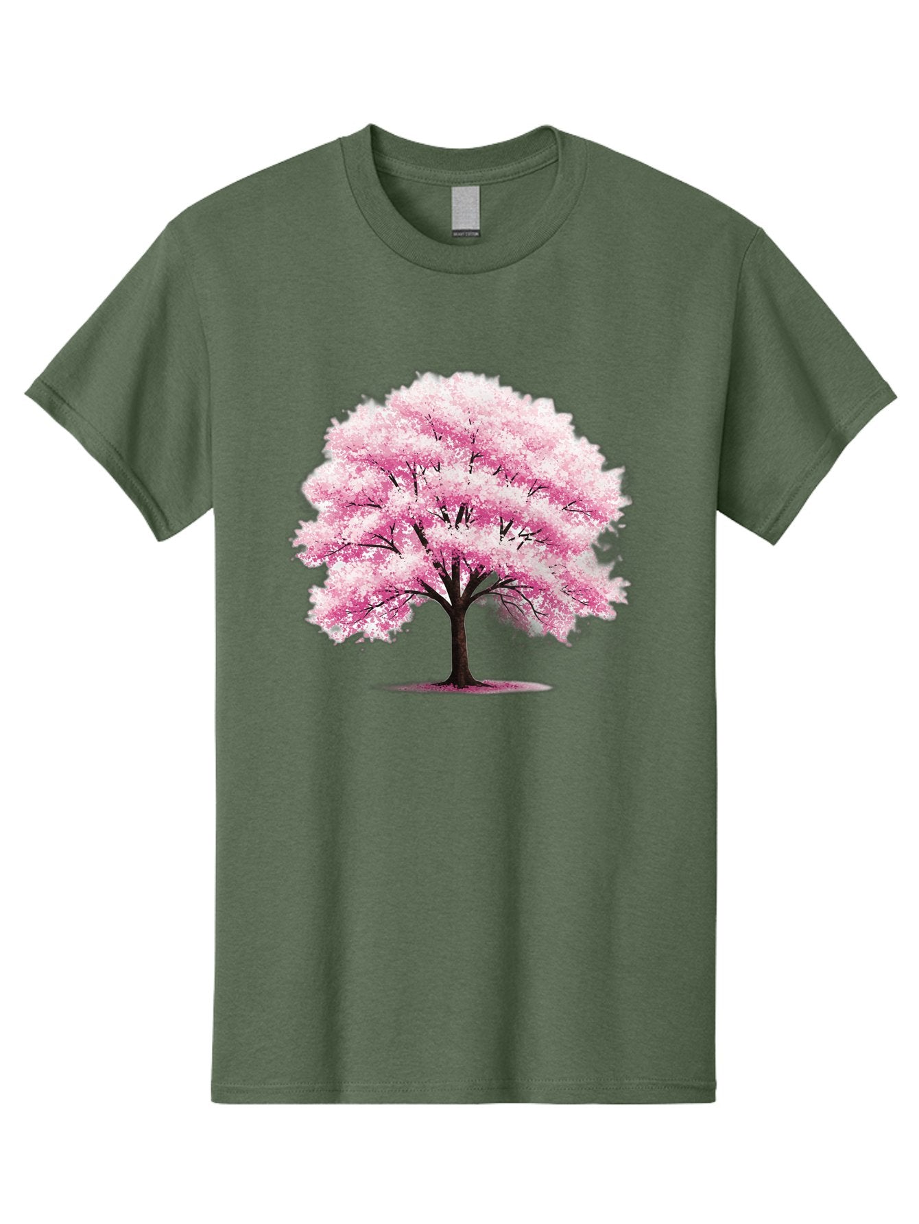 Pink-Cherry-Blossom-Tree-1 Men'S Graphic Tee, 100% Cotton, Comfortable Casual Summer Wear, Machine Washable, Vintage Camera, Old Camera, Antique Camera, Black Camera, Classic Photography, Photography Equipment, Nostalgic Device, Film Camera, Baj166 7