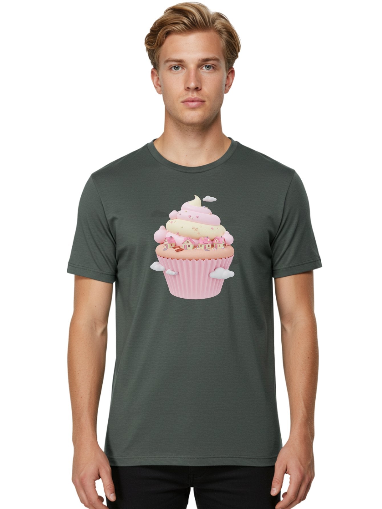 Pink-Cupcake-Village Men'S Graphic Tee, 100% Cotton, Comfortable Casual Summer Wear, Machine Washable, Vintage Camera, Old Camera, Antique Camera, Black Camera, Classic Photography, Photography Equipment, Nostalgic Device, Film Camera, Baj169 23