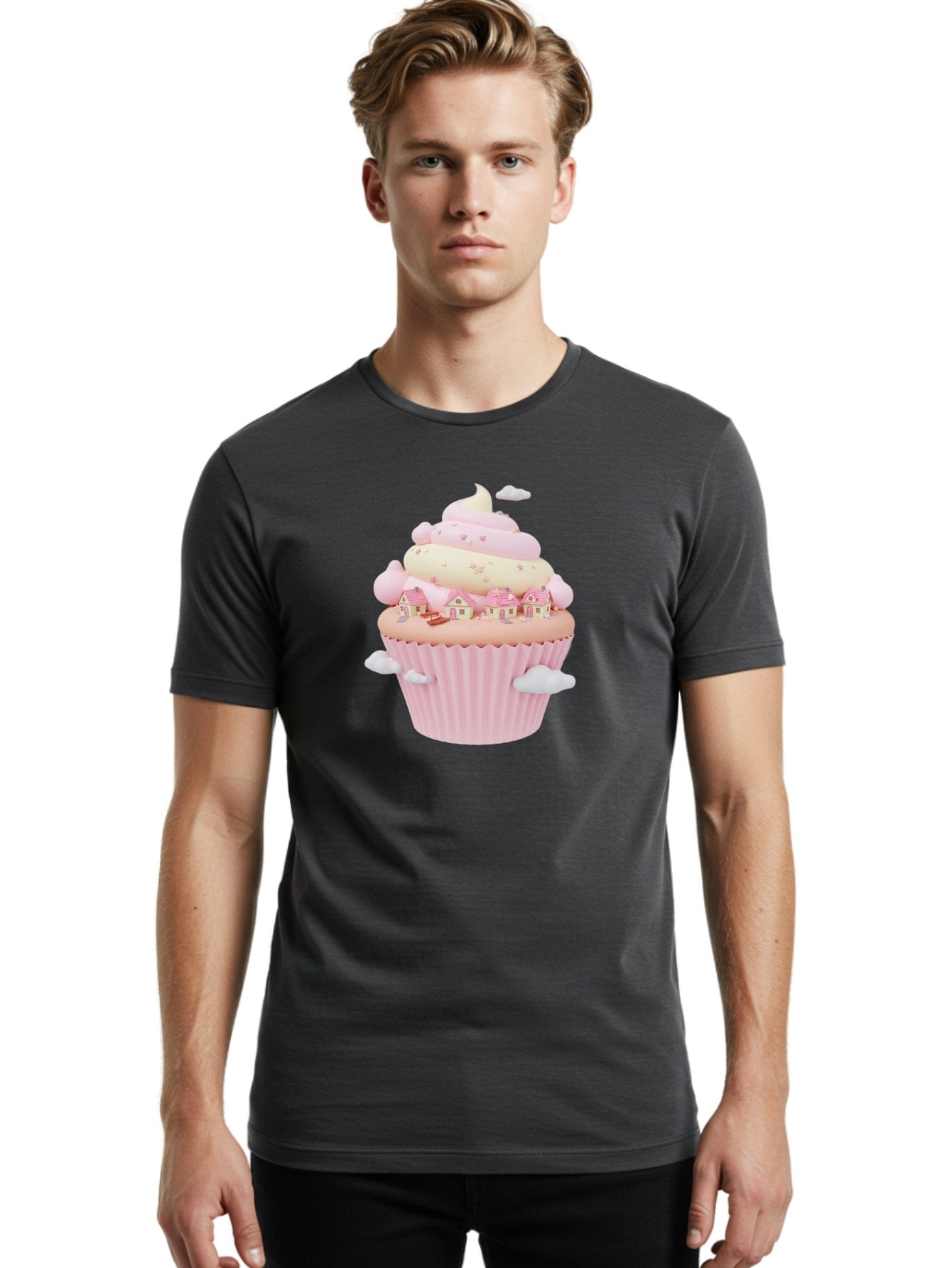 Pink-Cupcake-Village Men'S Graphic Tee, 100% Cotton, Comfortable Casual Summer Wear, Machine Washable, Vintage Camera, Old Camera, Antique Camera, Black Camera, Classic Photography, Photography Equipment, Nostalgic Device, Film Camera, Baj169 27