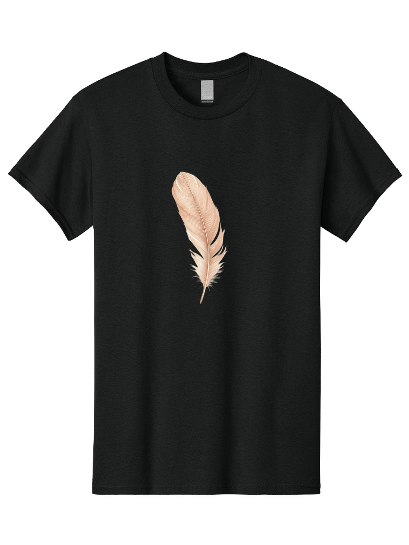 Pink-Feather-1 Men'S Graphic Tee, 100% Cotton, Comfortable Casual Summer Wear, Machine Washable, Vintage Camera, Old Camera, Antique Camera, Black Camera, Classic Photography, Photography Equipment, Nostalgic Device, Film Camera, Camera Art Baj171 3