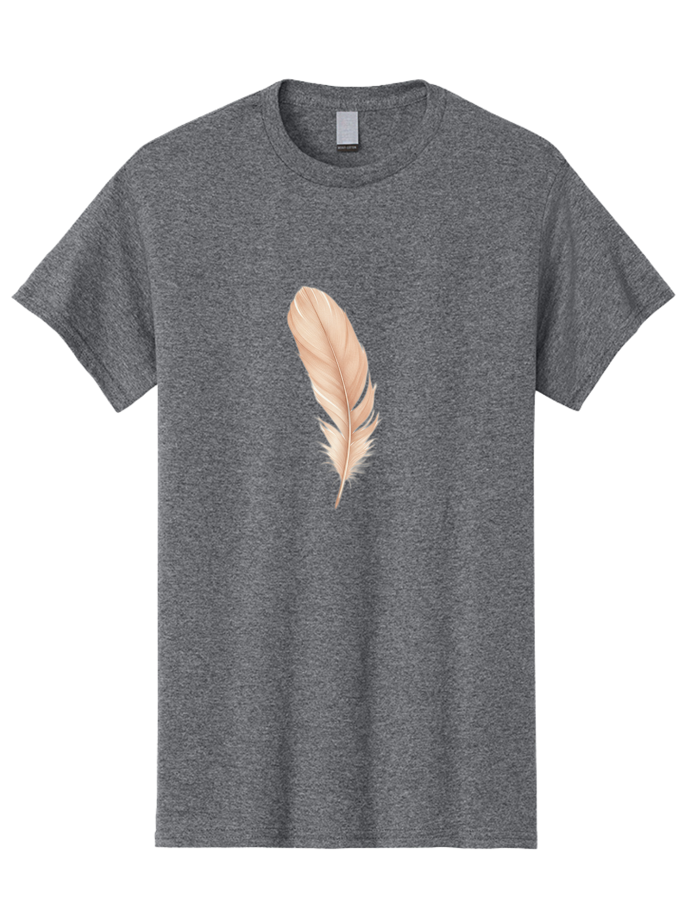Pink-Feather-1 Men'S Graphic Tee, 100% Cotton, Comfortable Casual Summer Wear, Machine Washable, Vintage Camera, Old Camera, Antique Camera, Black Camera, Classic Photography, Photography Equipment, Nostalgic Device, Film Camera, Camera Art Baj171 3