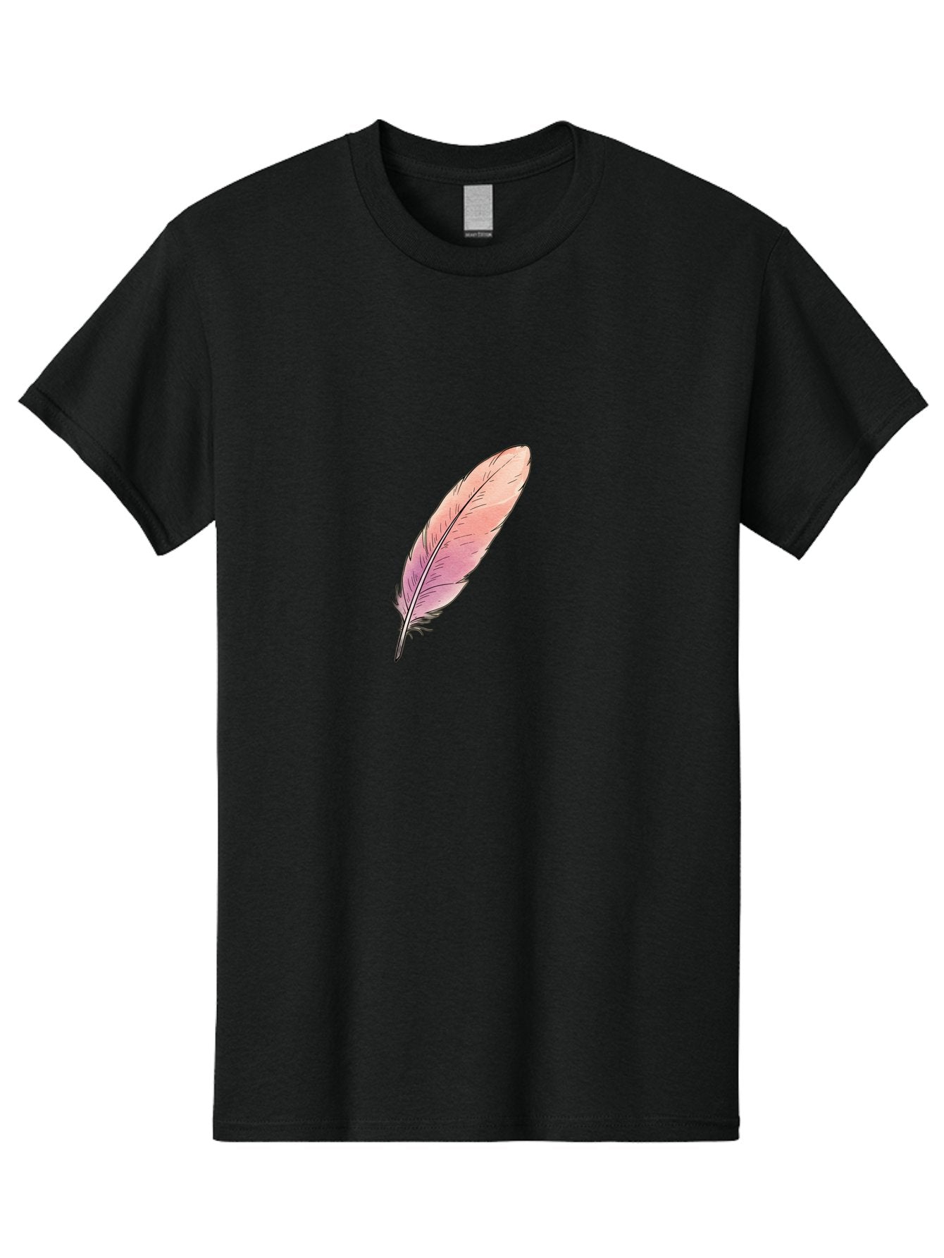 Pink-Feather-2 Men'S Graphic Tee, 100% Cotton, Comfortable Casual Summer Wear, Machine Washable, Vintage Camera, Old Camera, Antique Camera, Black Camera, Classic Photography, Photography Equipment, Nostalgic Device, Film Camera, Camera Art Baj172 9