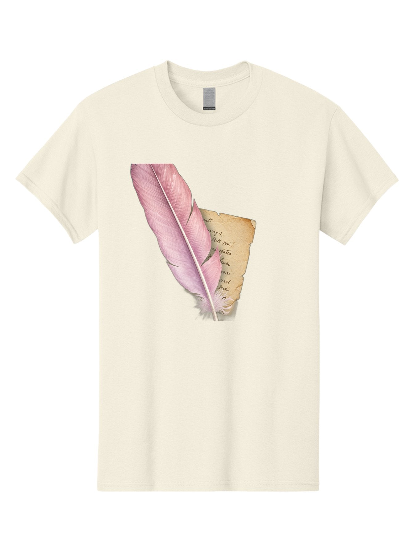 Pink-Feather-Quill-Pen Men'S Graphic Tee, 100% Cotton, Comfortable Casual Summer Wear, Machine Washable, Vintage Camera, Old Camera, Antique Camera, Black Camera, Classic Photography, Photography Equipment, Nostalgic Device, Film Camera, Baj173 10